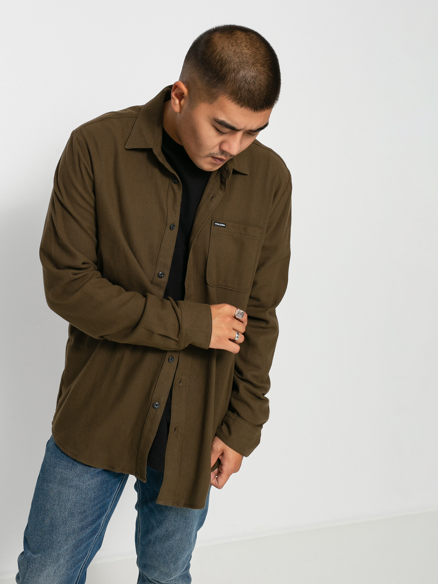 Koszula Volcom Caden Solid (wren)