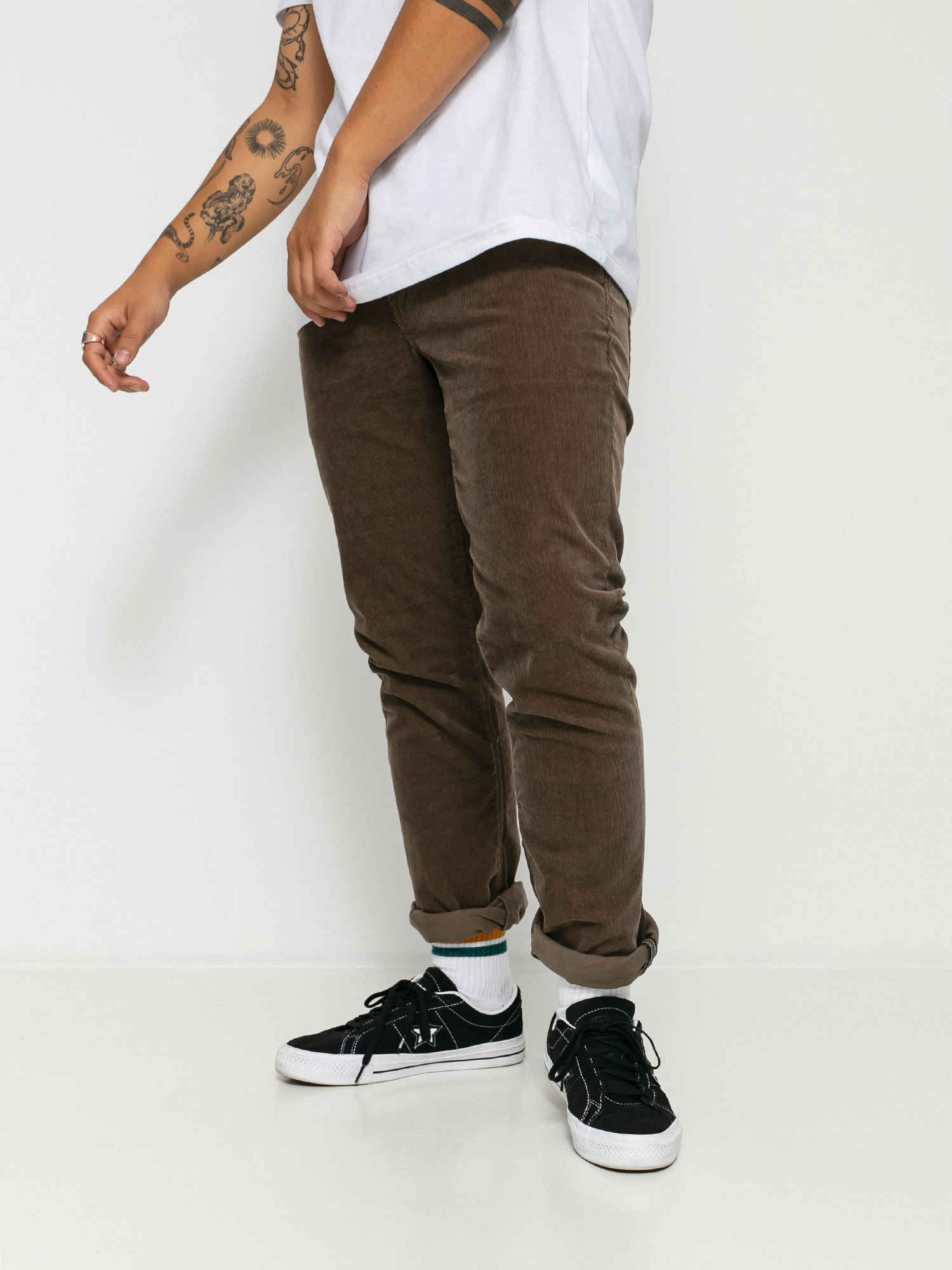 Spodnie Volcom Vorta 5 Pocket Cord (mushroom)