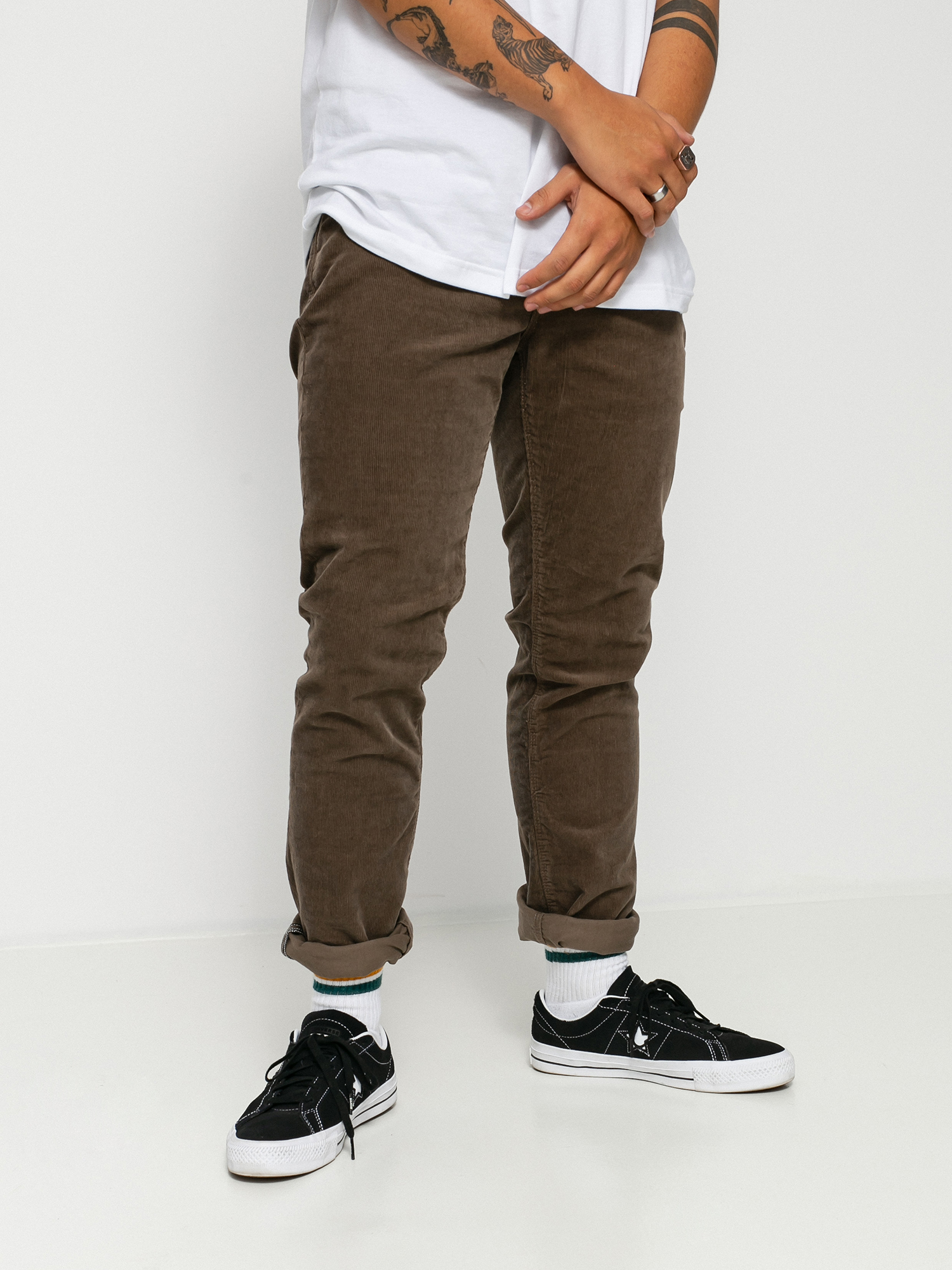 Spodnie Volcom Vorta 5 Pocket Cord (mushroom)