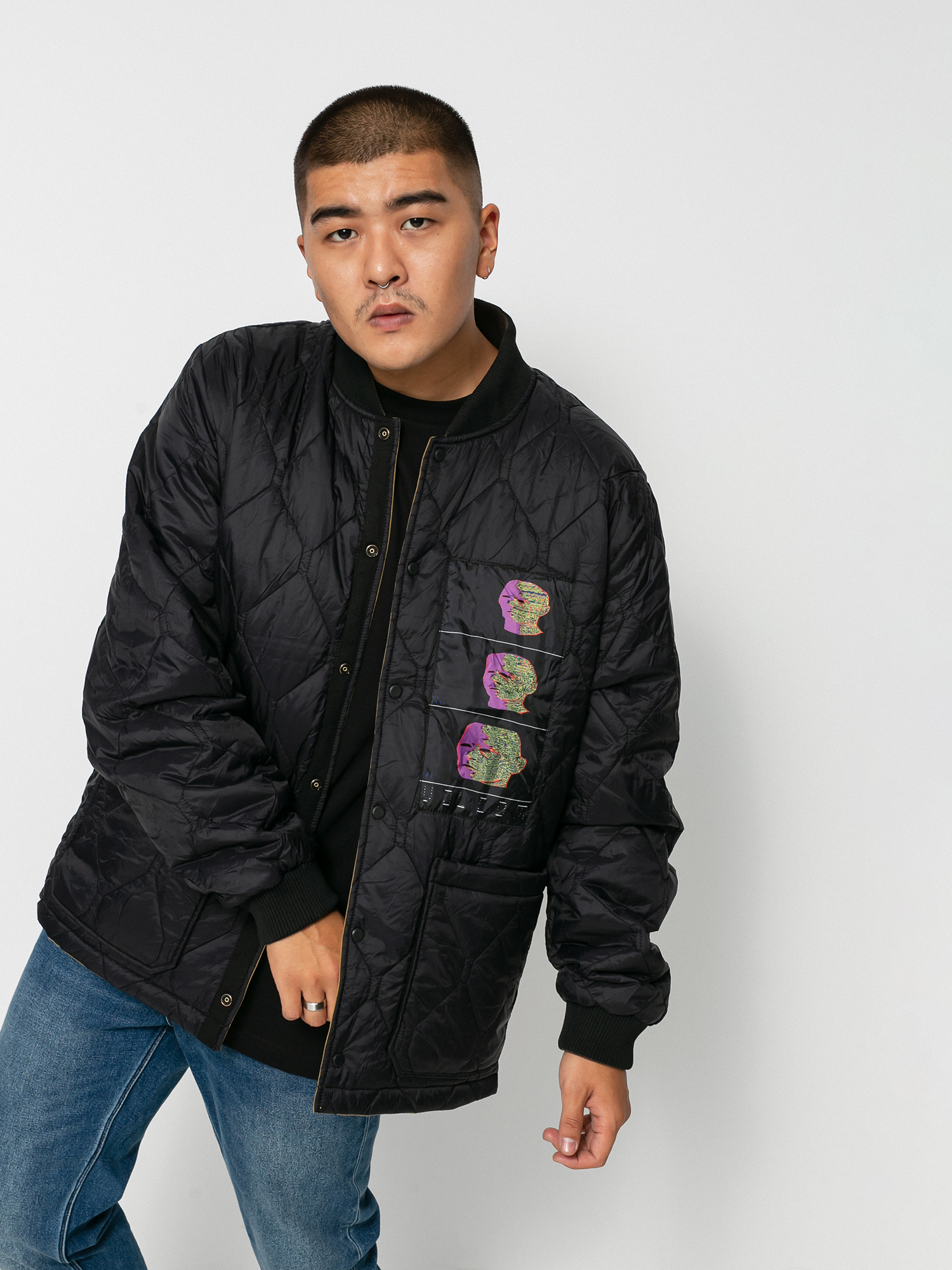 Kurtka Volcom Lookster (black combo)