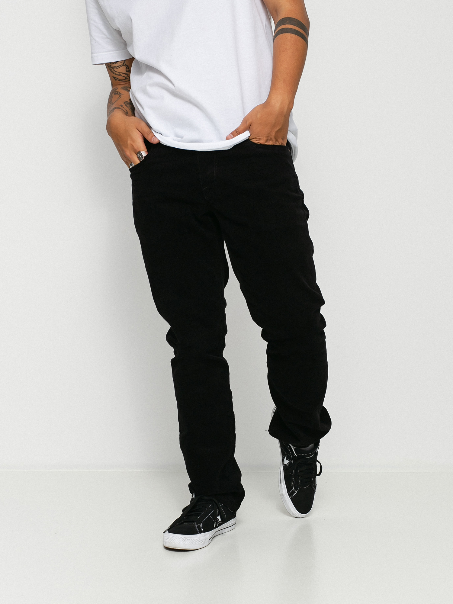 Spodnie Volcom Vorta 5 Pocket Cord (black)