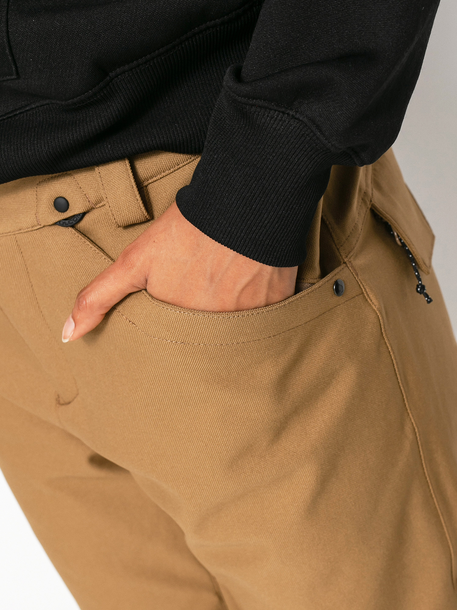 Damskie Spodnie snowboardowe Volcom Grail 3D Stretch (coffee)