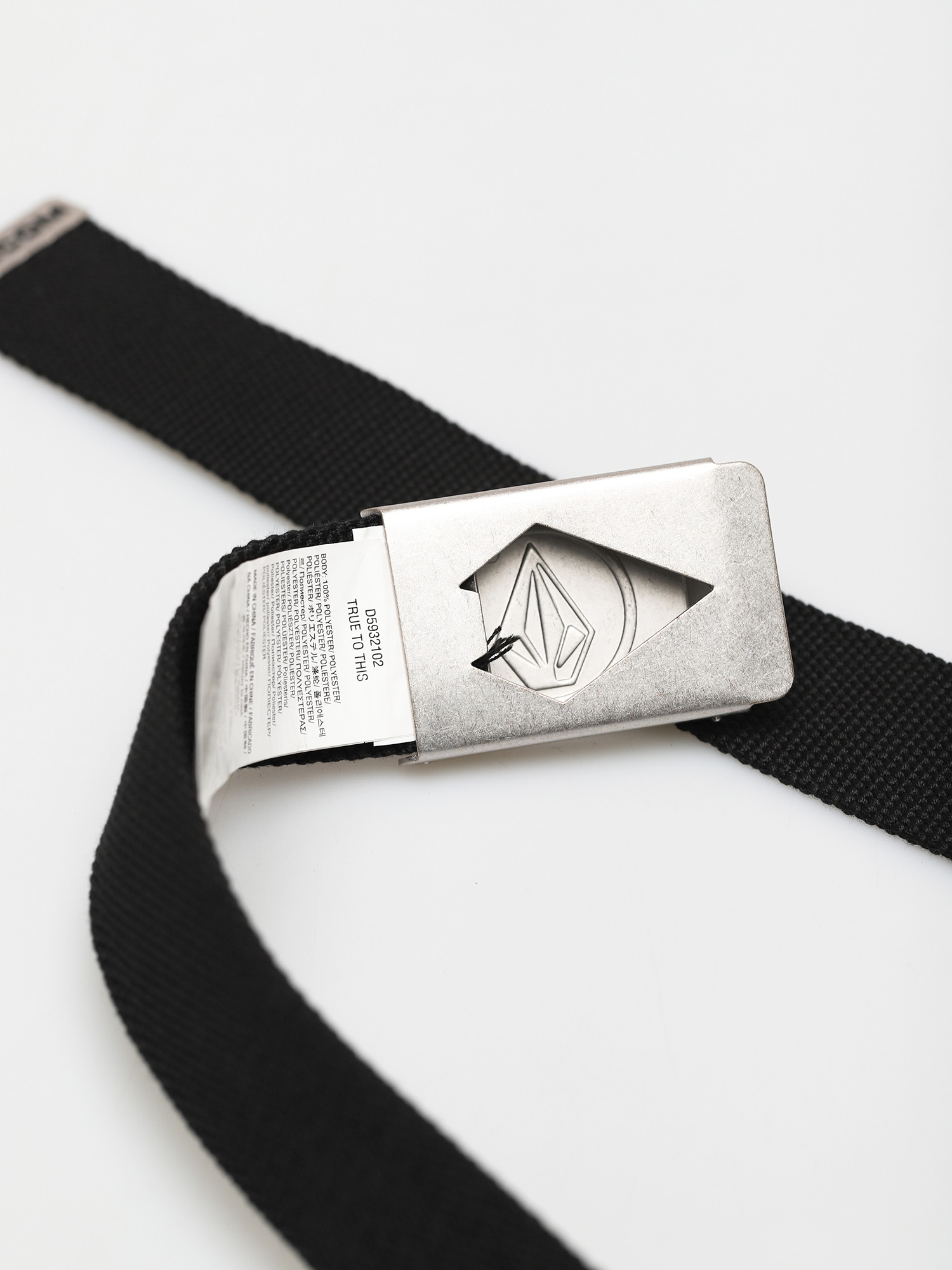 Pasek Volcom Circle Web (black)