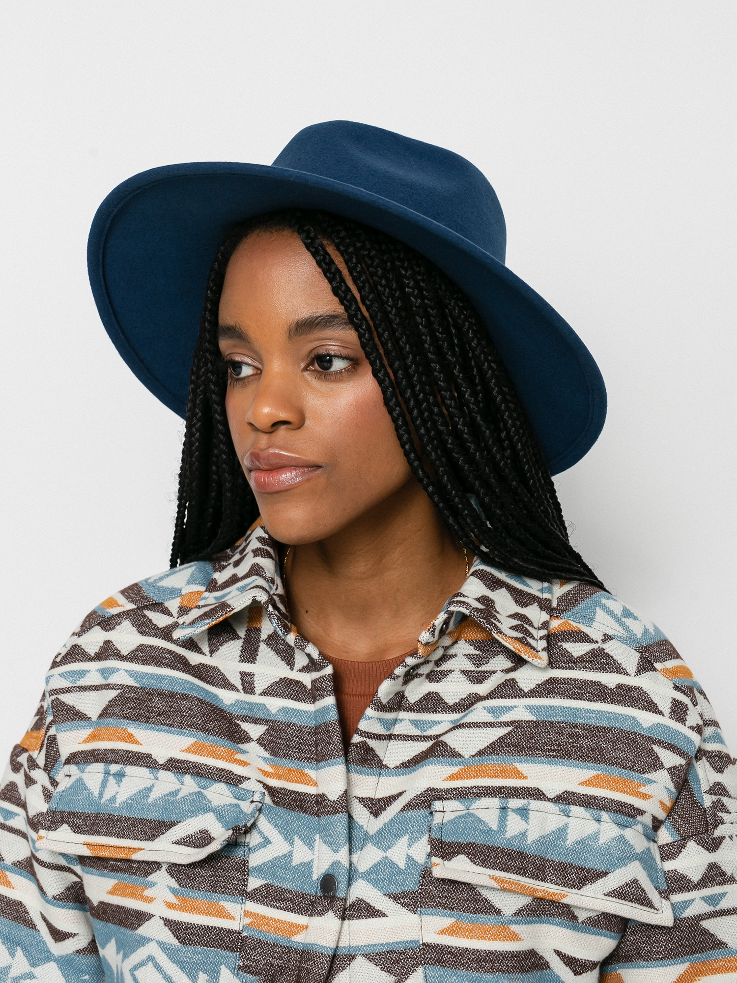 Kapelusz Brixton Joanna Felt Packable Hat Wmn (joe blue)
