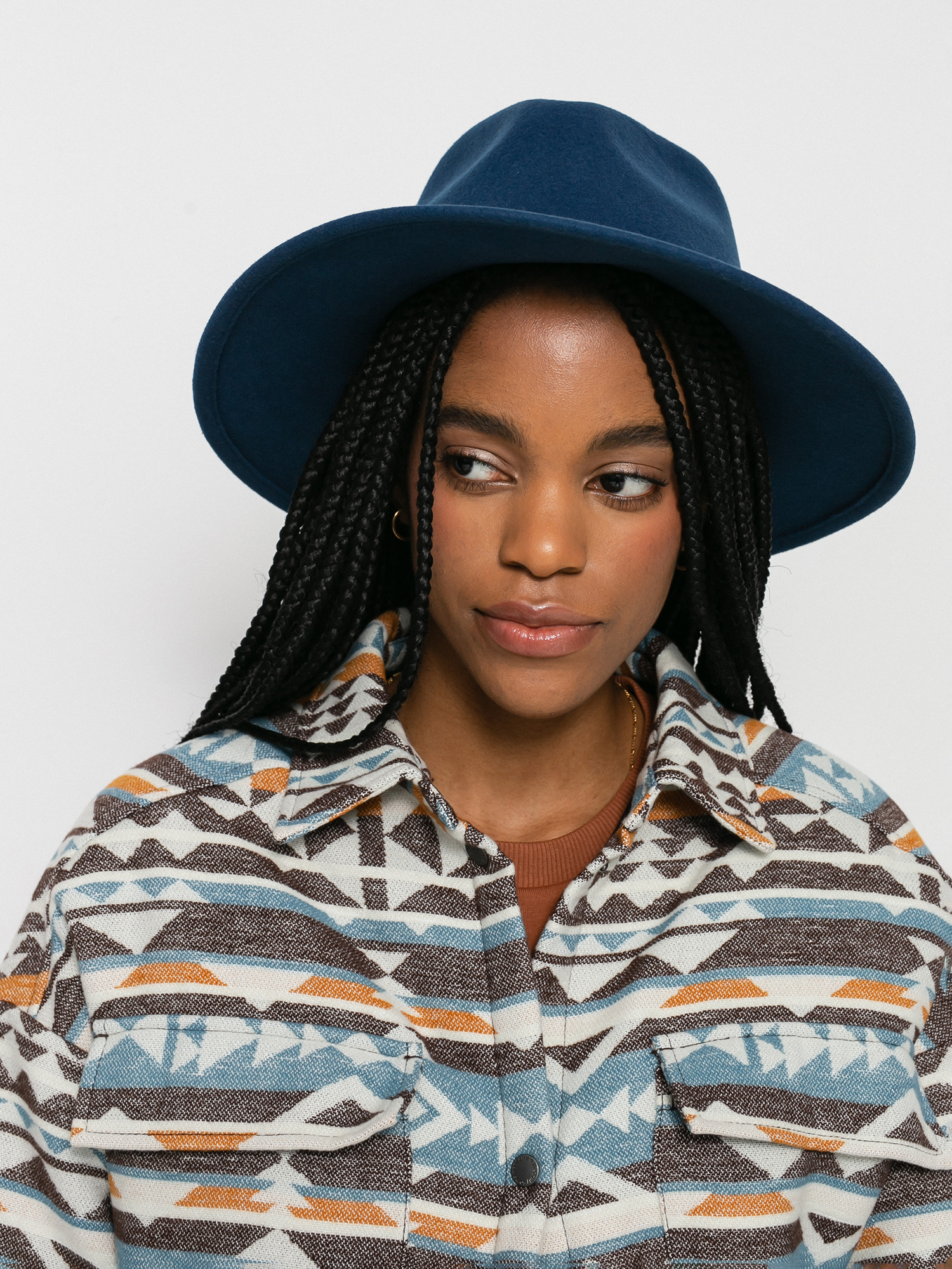 Kapelusz Brixton Joanna Felt Packable Hat Wmn (joe blue)