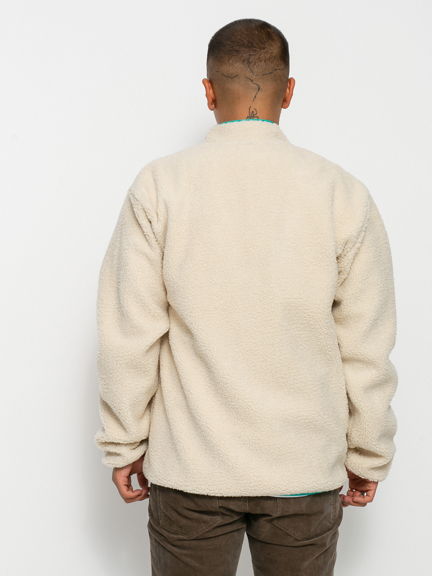 Bluza Volcom Muzzer Fuzzar Zip (whitecap grey)