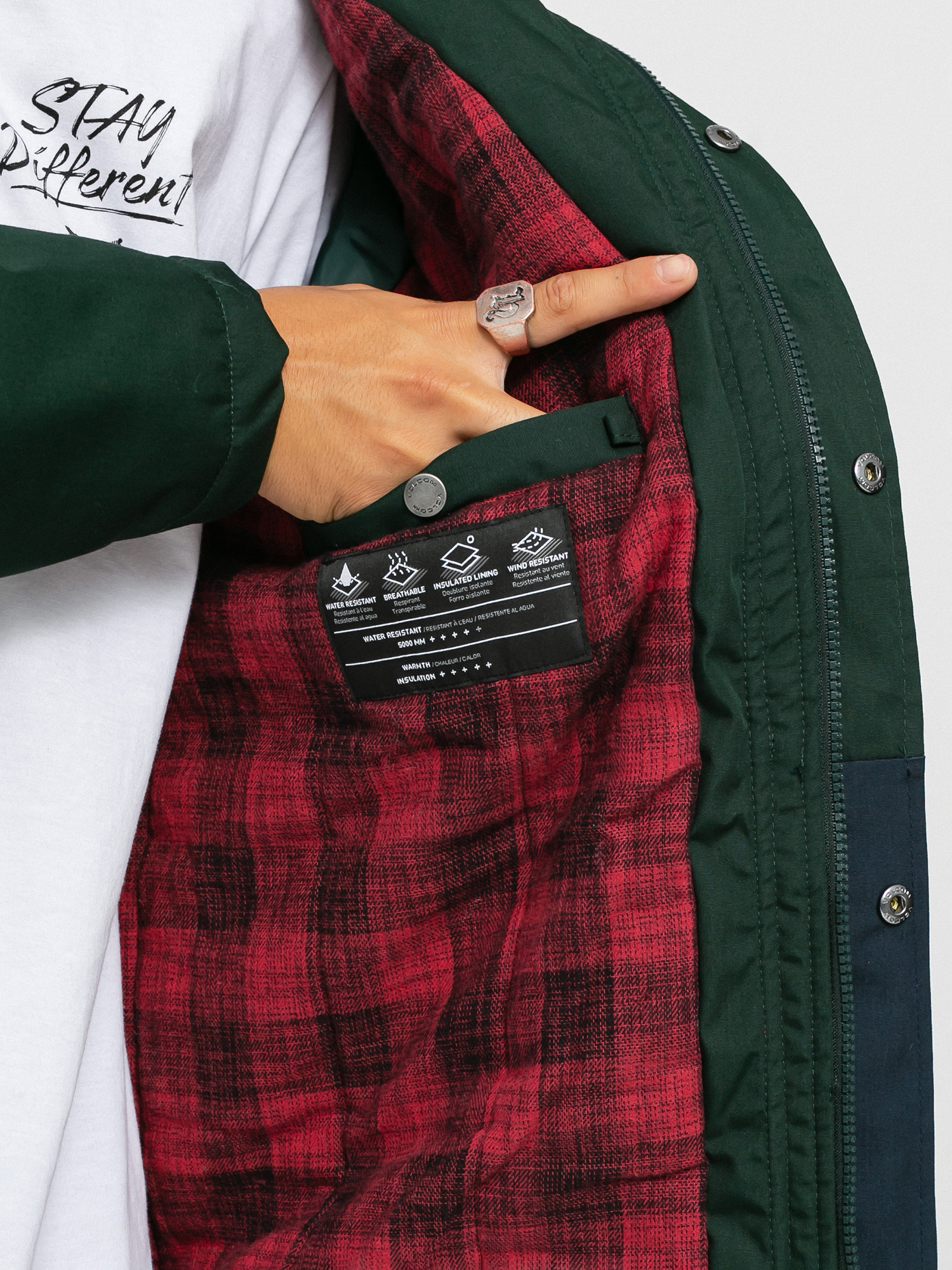 Kurtka Volcom Renton Winter 5K (scarab)
