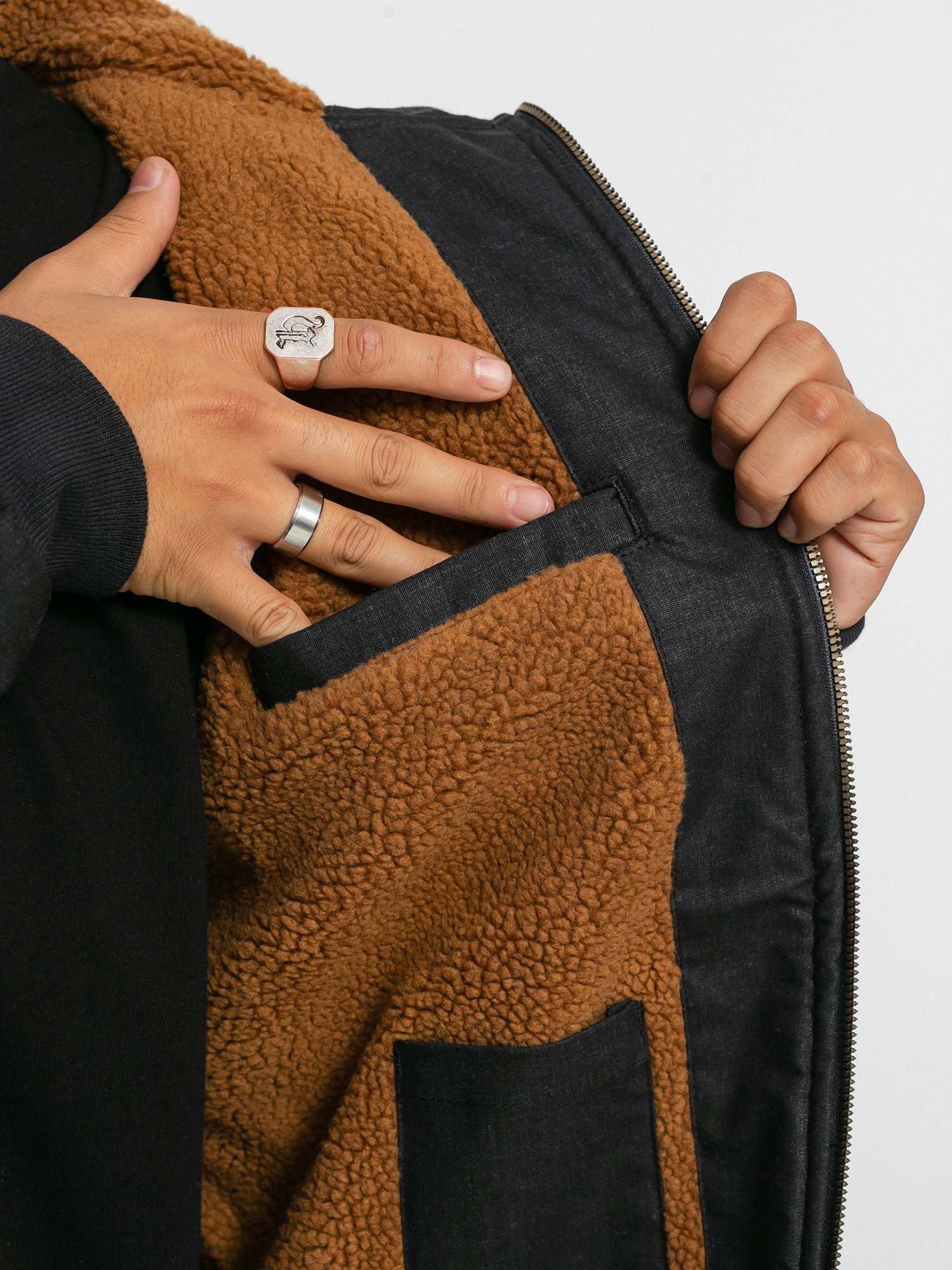 Kurtka Iriedaily Dock36 Hemp (black/anthra)