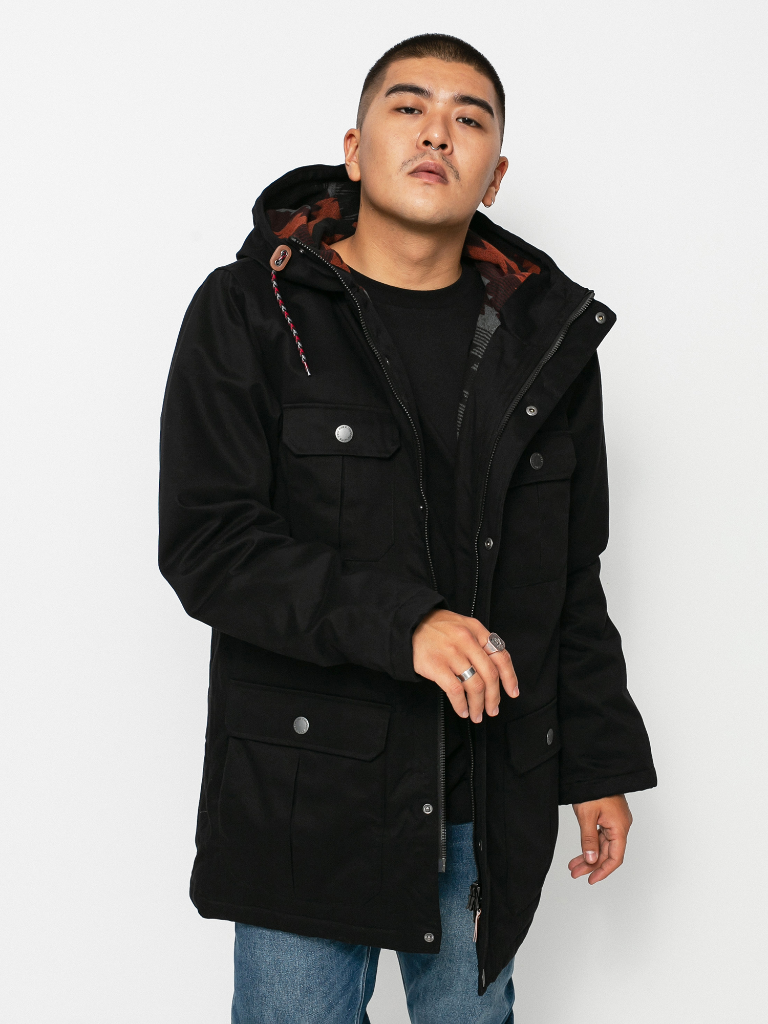 Kurtka Iriedaily Wonderer Parka (black)