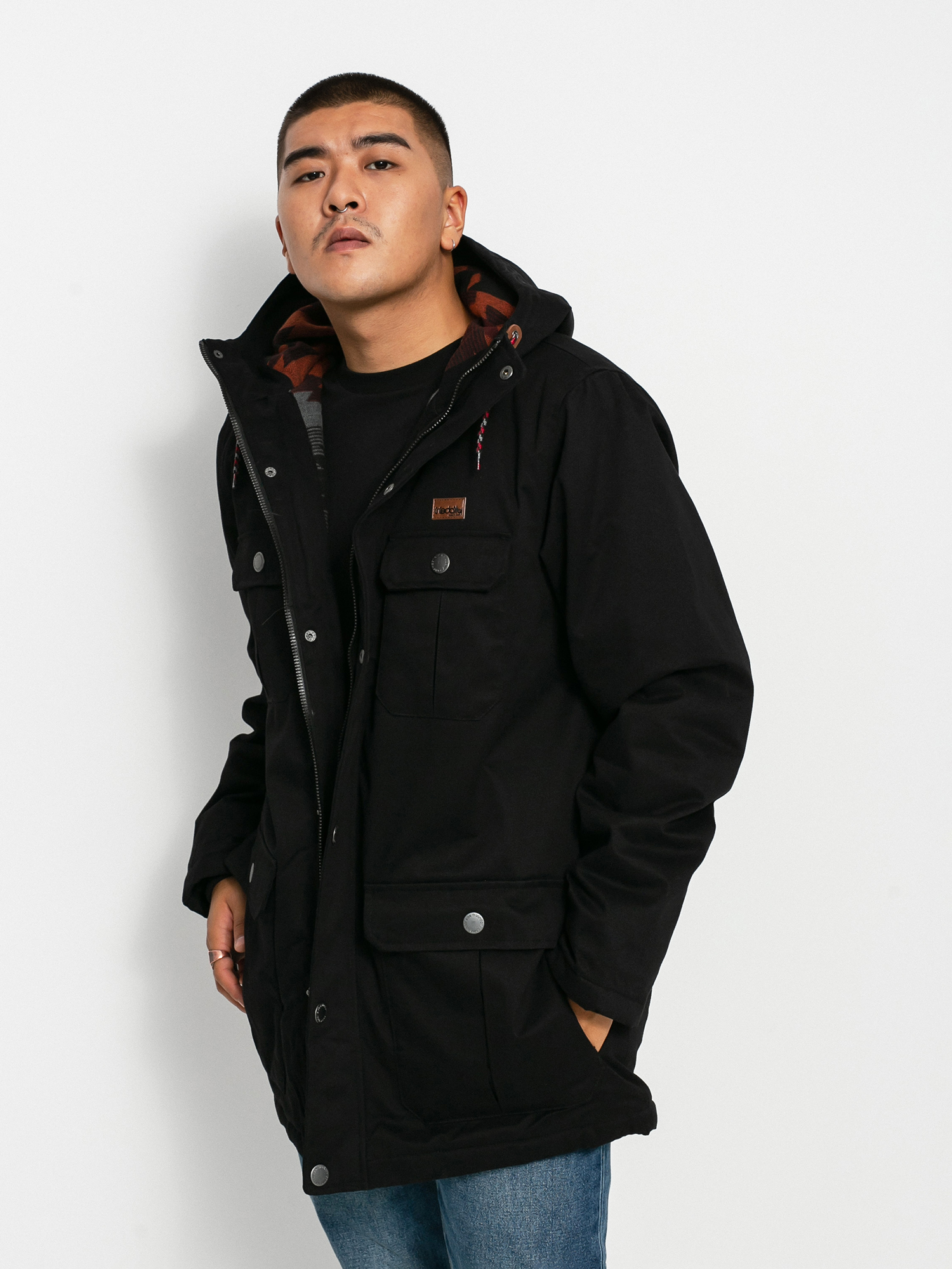 Kurtka Iriedaily Wonderer Parka (black)