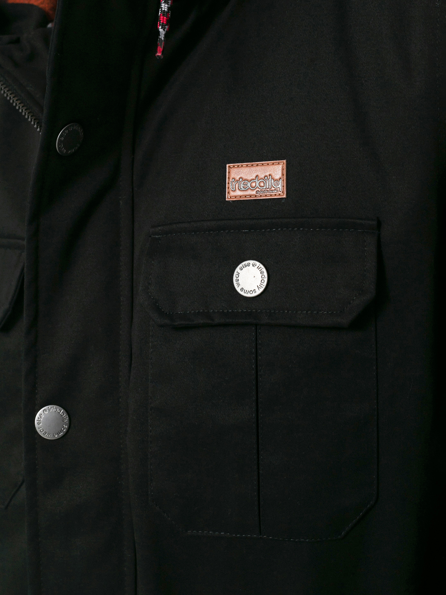 Kurtka Iriedaily Wonderer Parka (black)