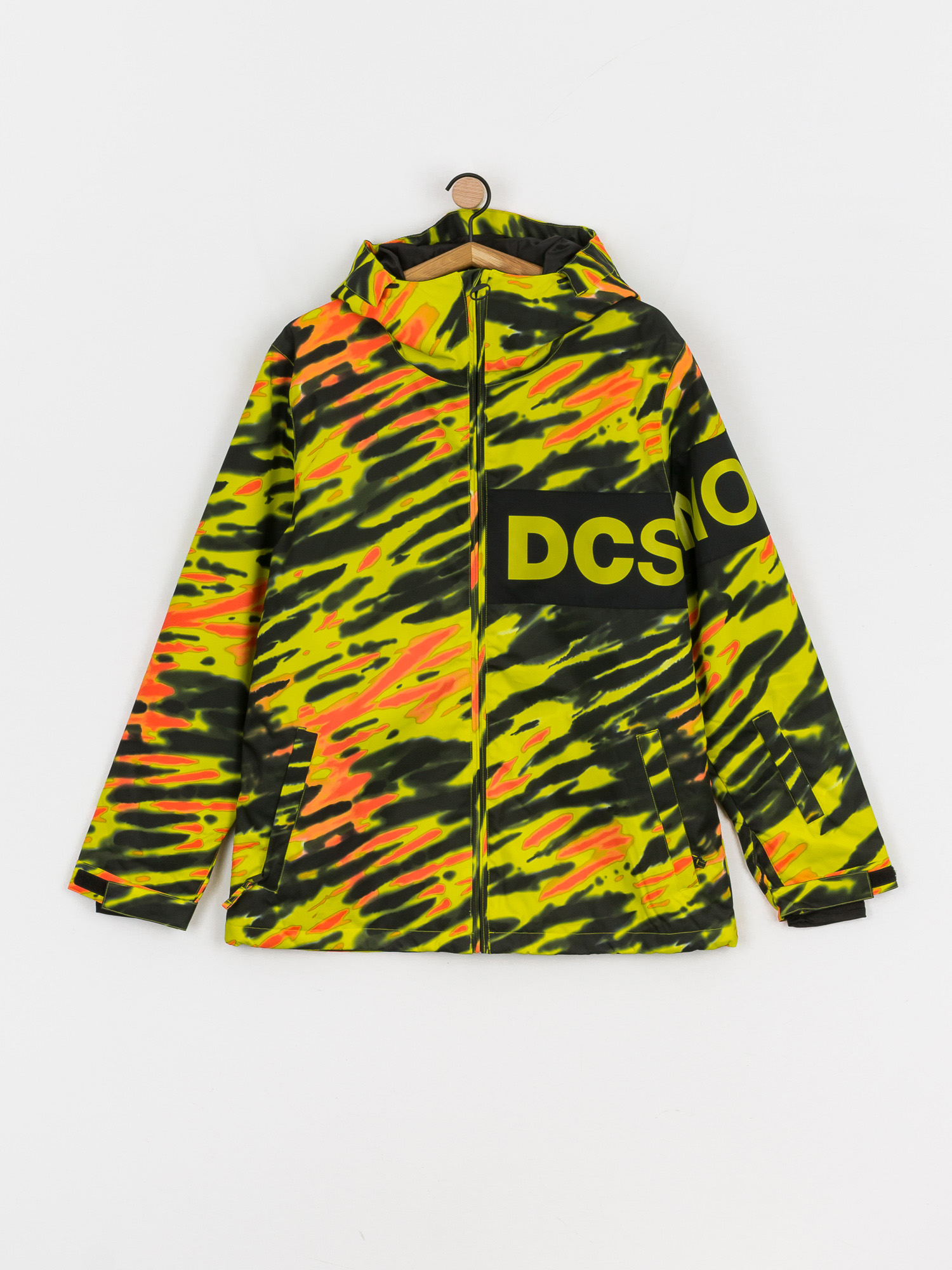 Męska Kurtka snowboardowa DC Propaganda (angled tie dye sulphur spring)