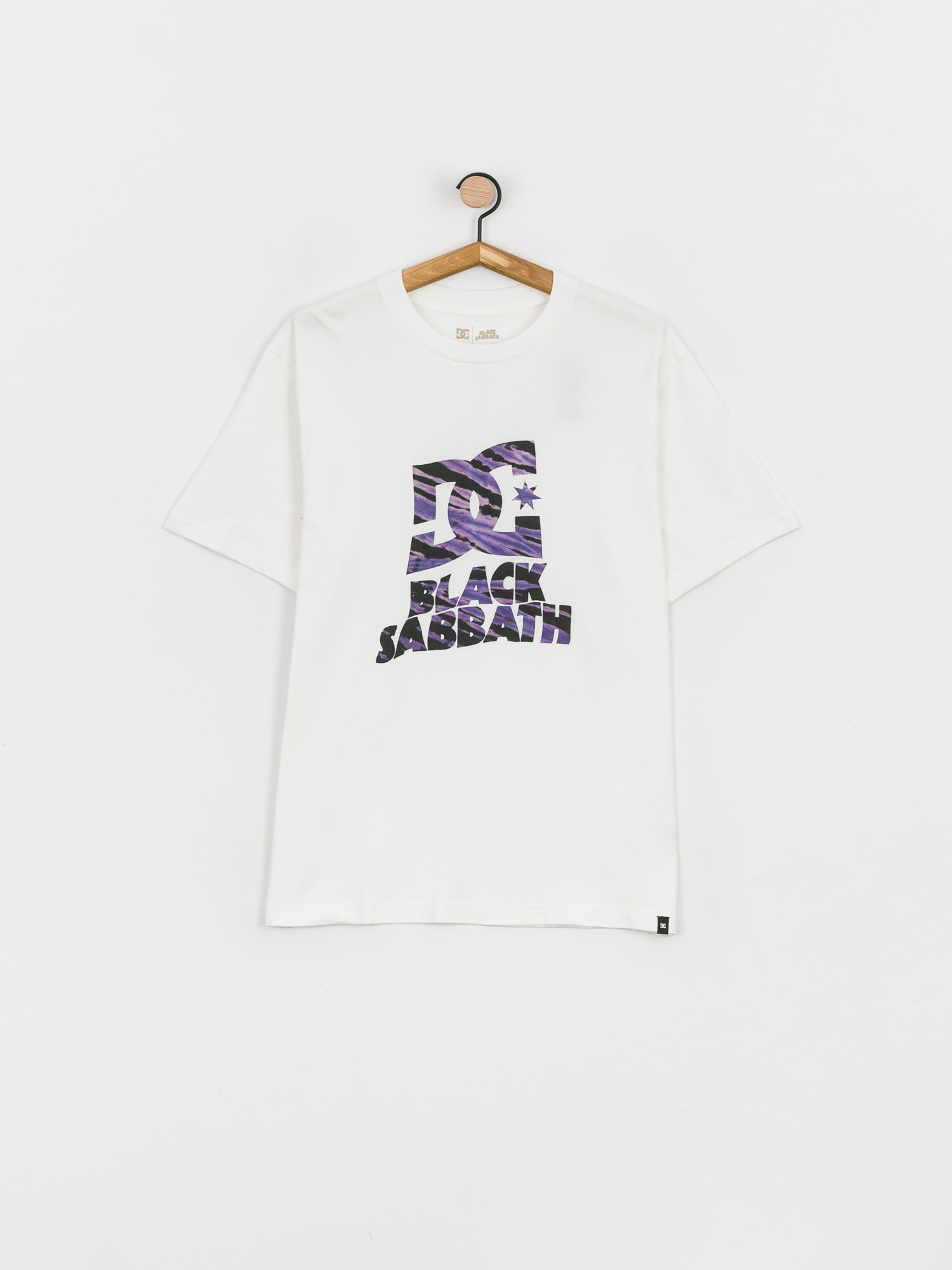 T-shirt DC X Black Sabbath Star Fill (white)