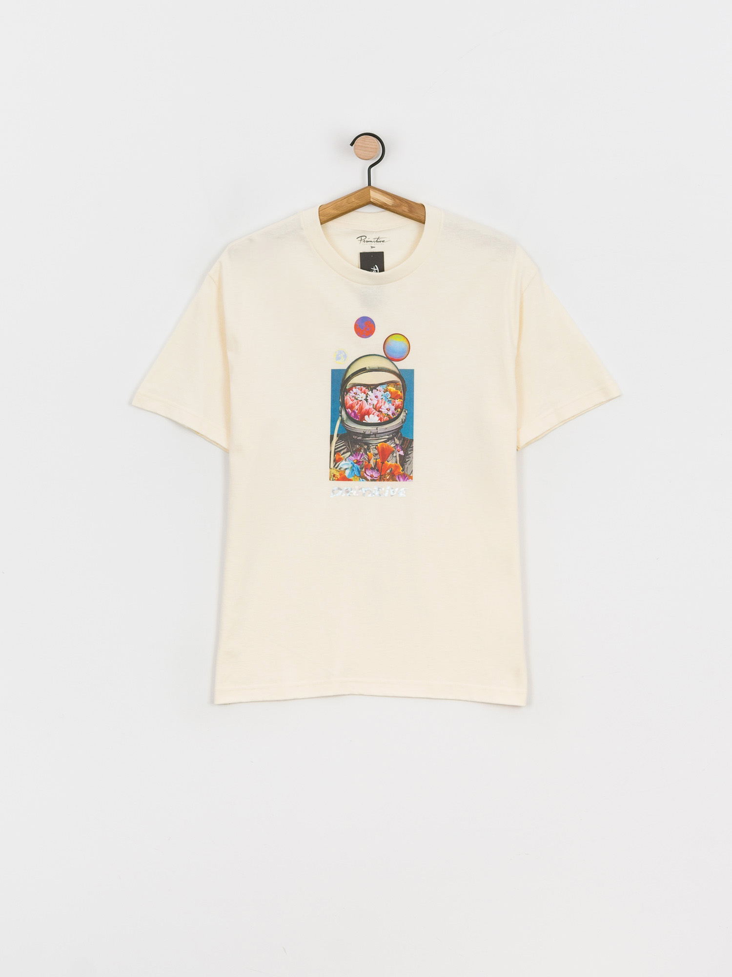 T-shirt Primitive Contact (cream)