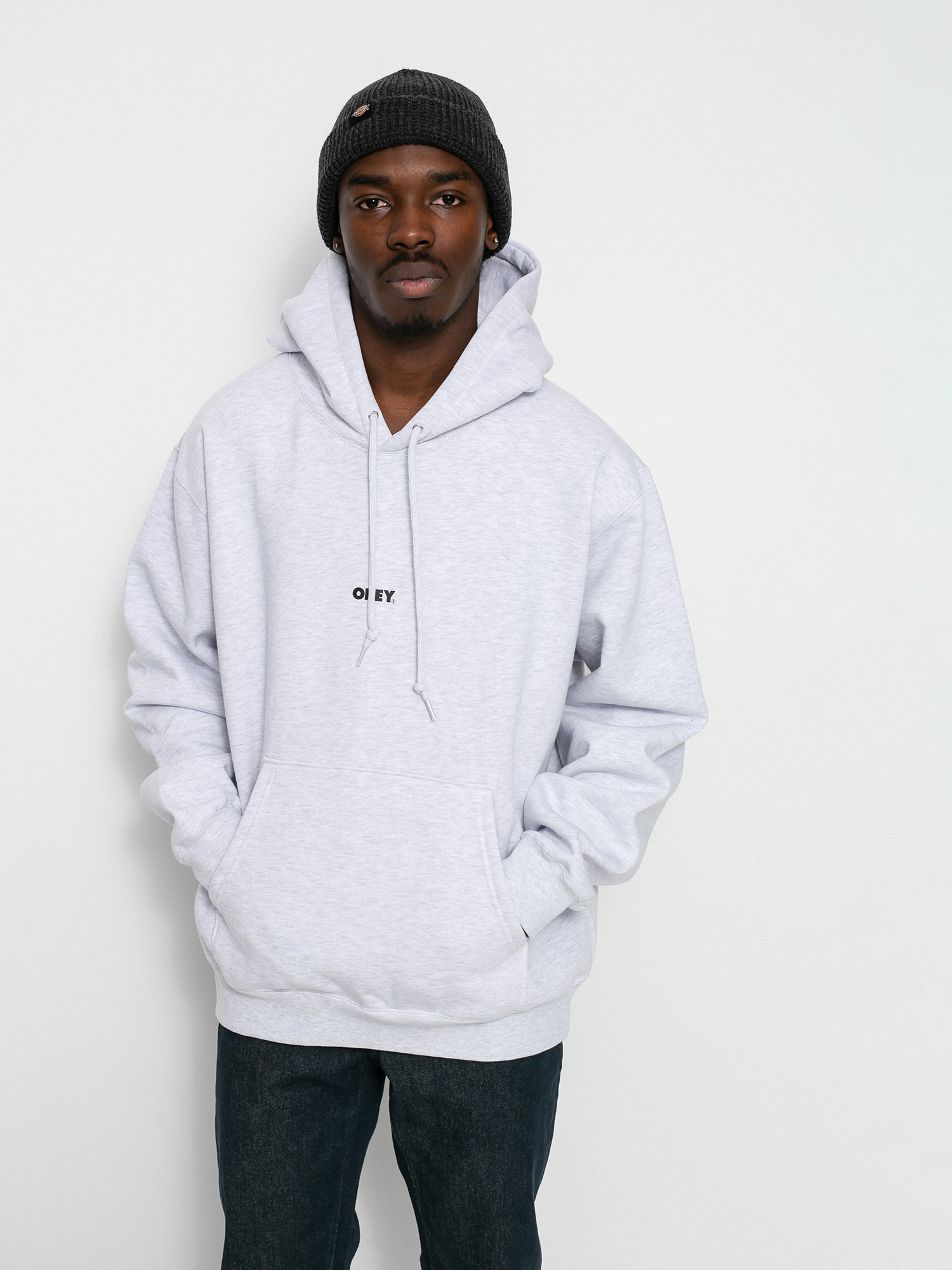 Bluza z kapturem OBEY Obey Bold Mini HD (ash grey)