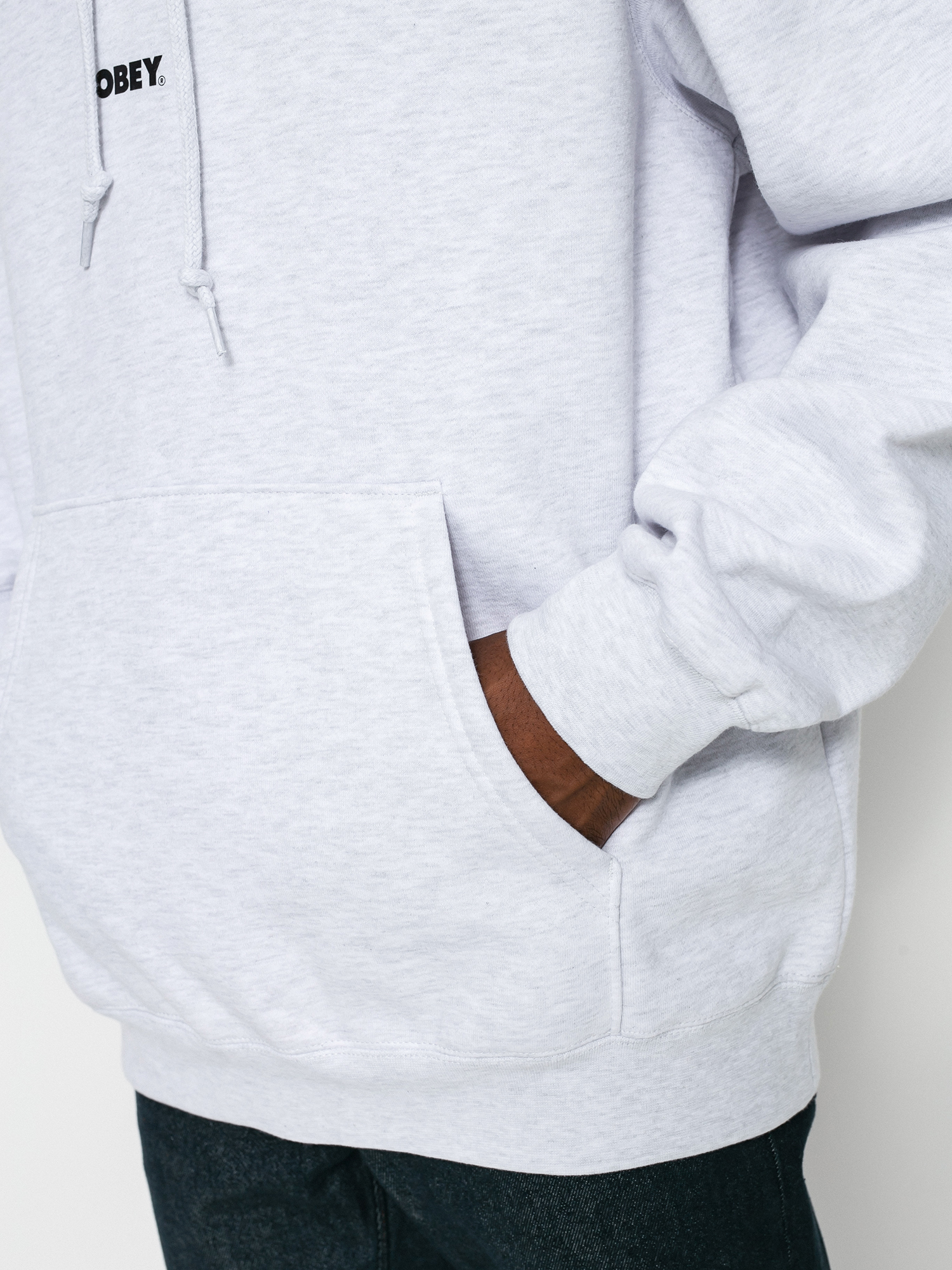 Bluza z kapturem OBEY Obey Bold Mini HD (ash grey)