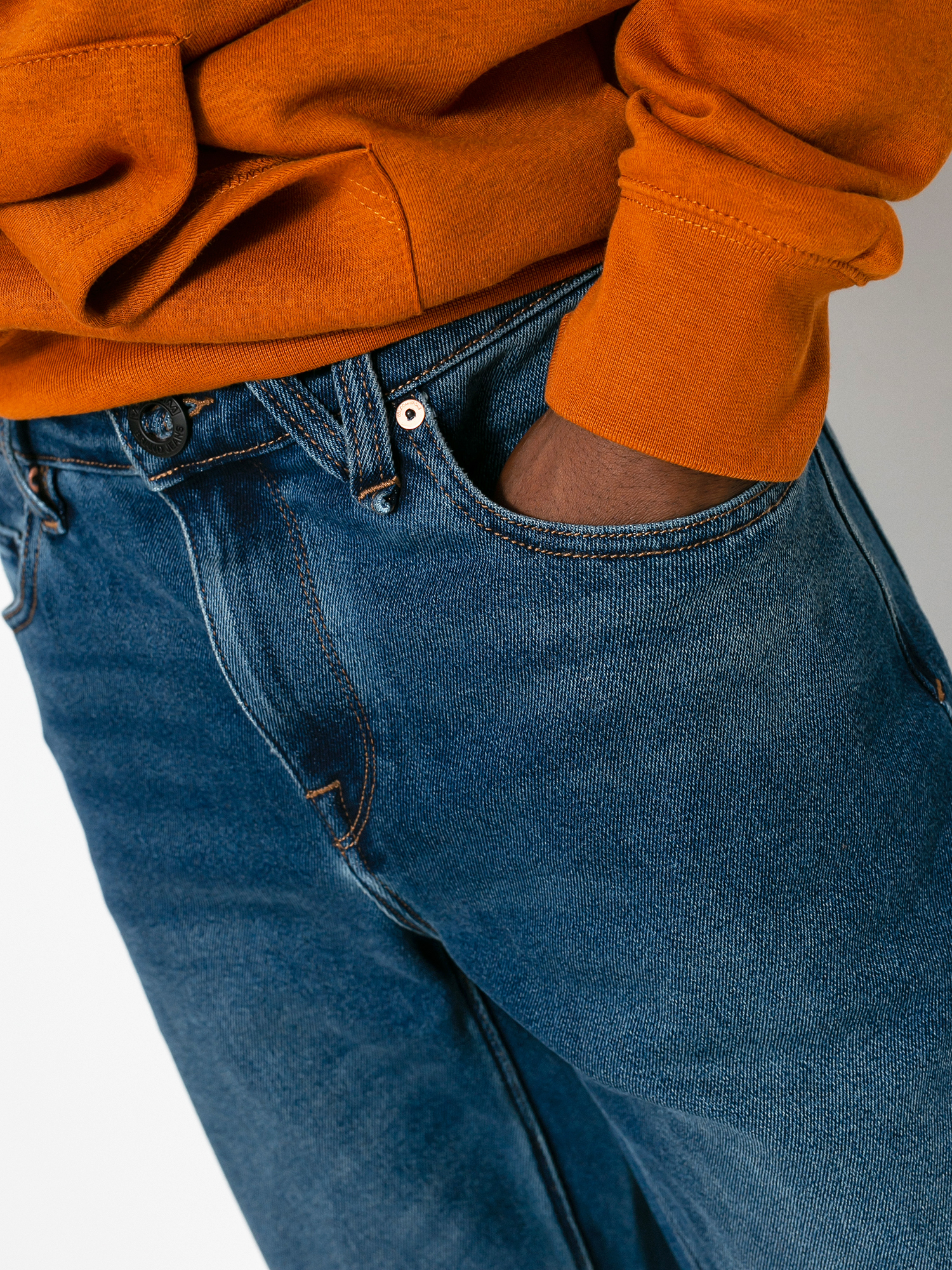 Spodnie Volcom Solver Denim (easy blue)