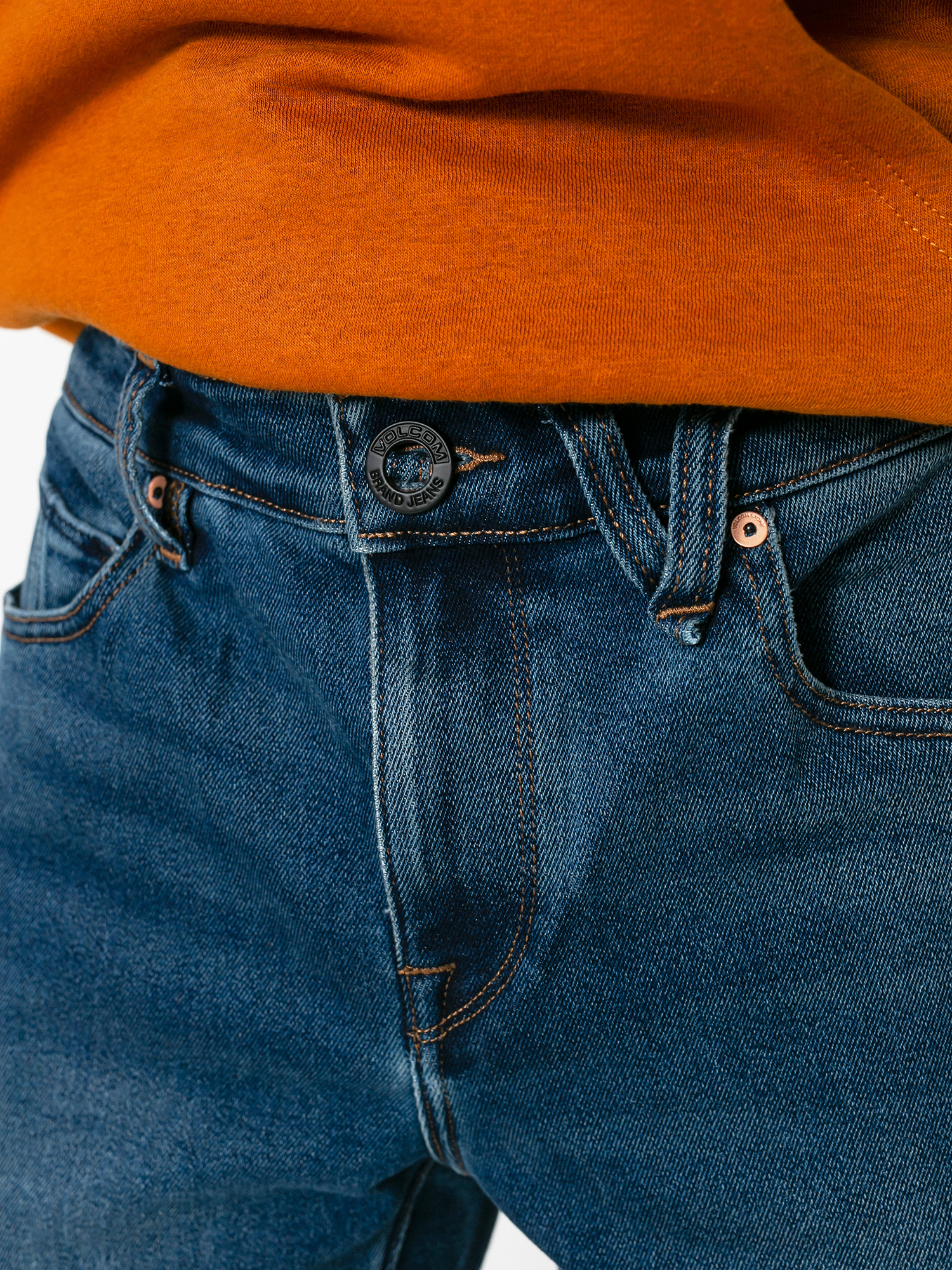 Spodnie Volcom Solver Denim (easy blue)