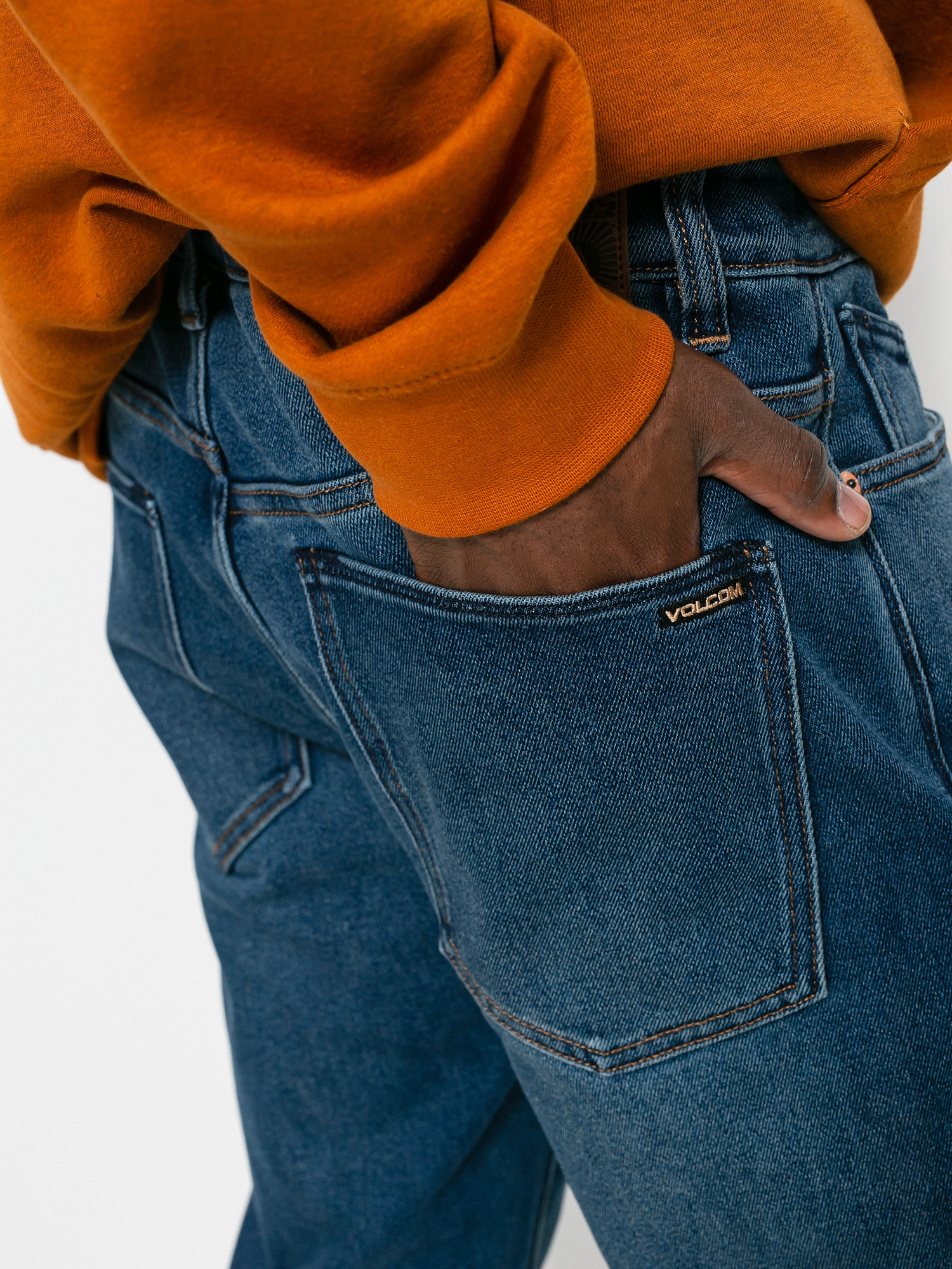 Spodnie Volcom Solver Denim (easy blue)