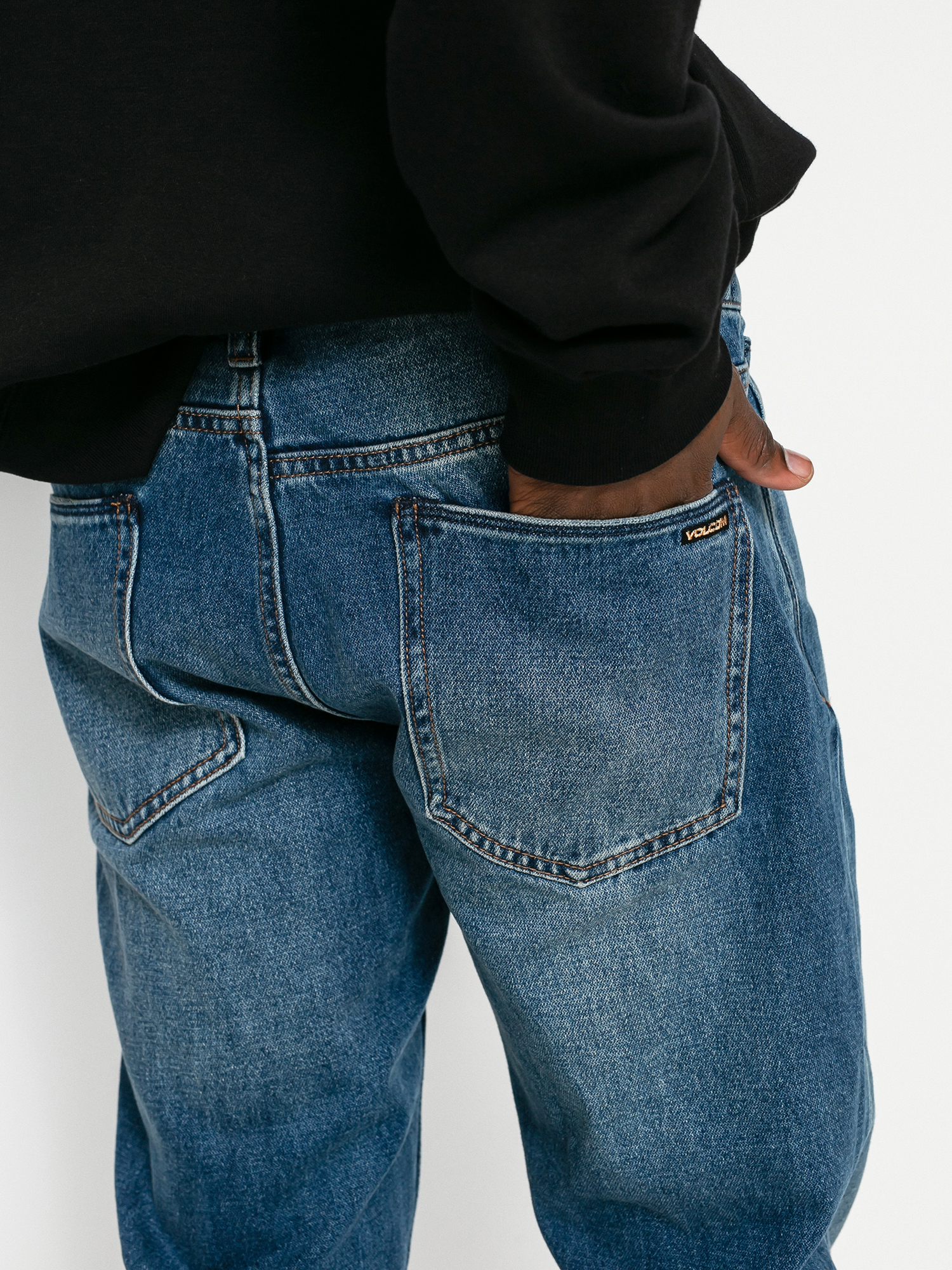 Spodnie Volcom Vorta Denim (middle broken blue)