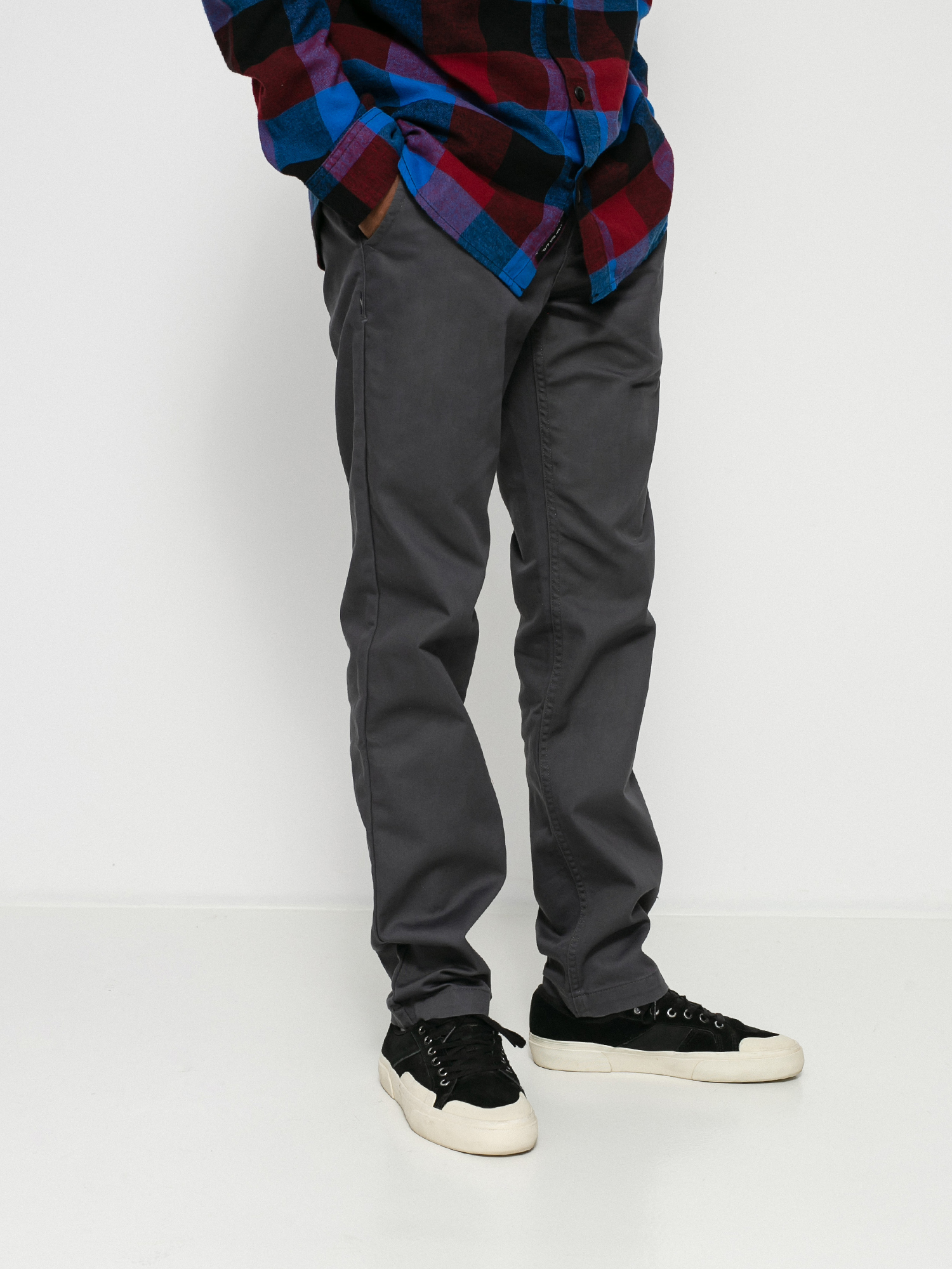 Spodnie Vans Authentic Chino Slim (asphalt)