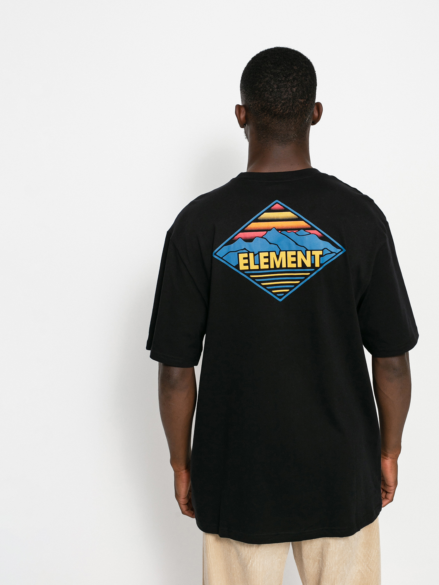 T-shirt Element Valemont (flint black)