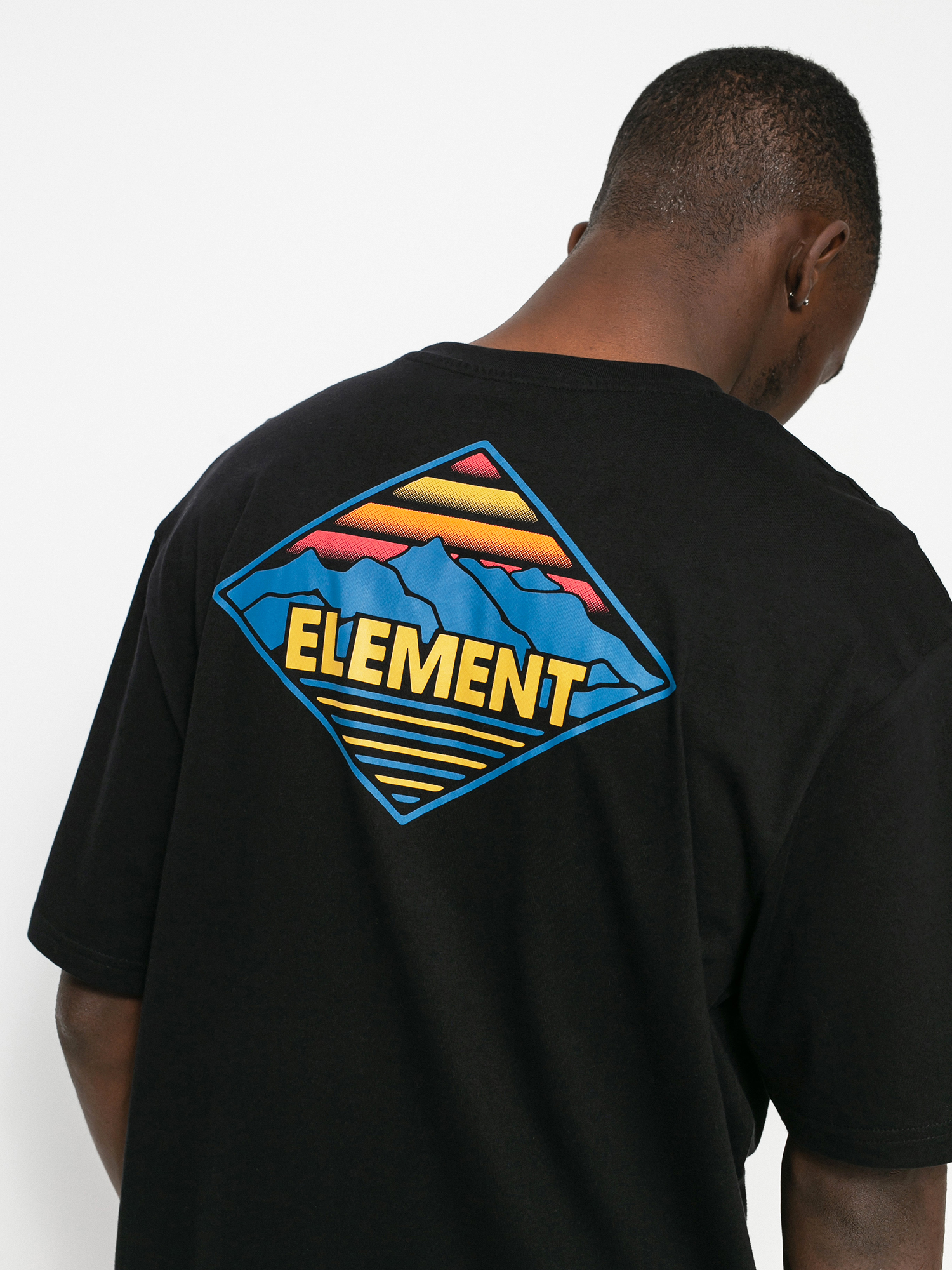 T-shirt Element Valemont (flint black)