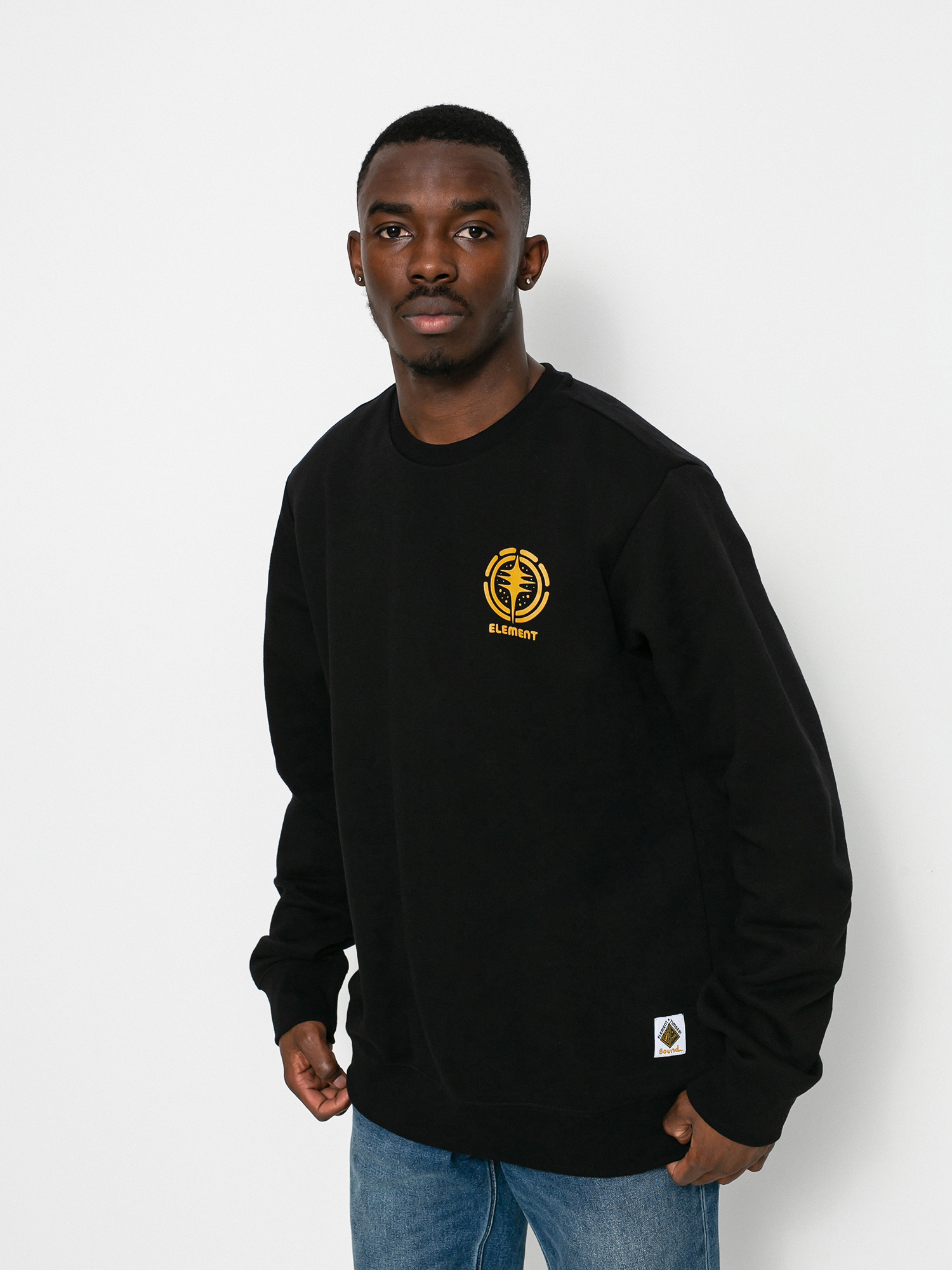 Bluza Element Rotation Crew (flint black)
