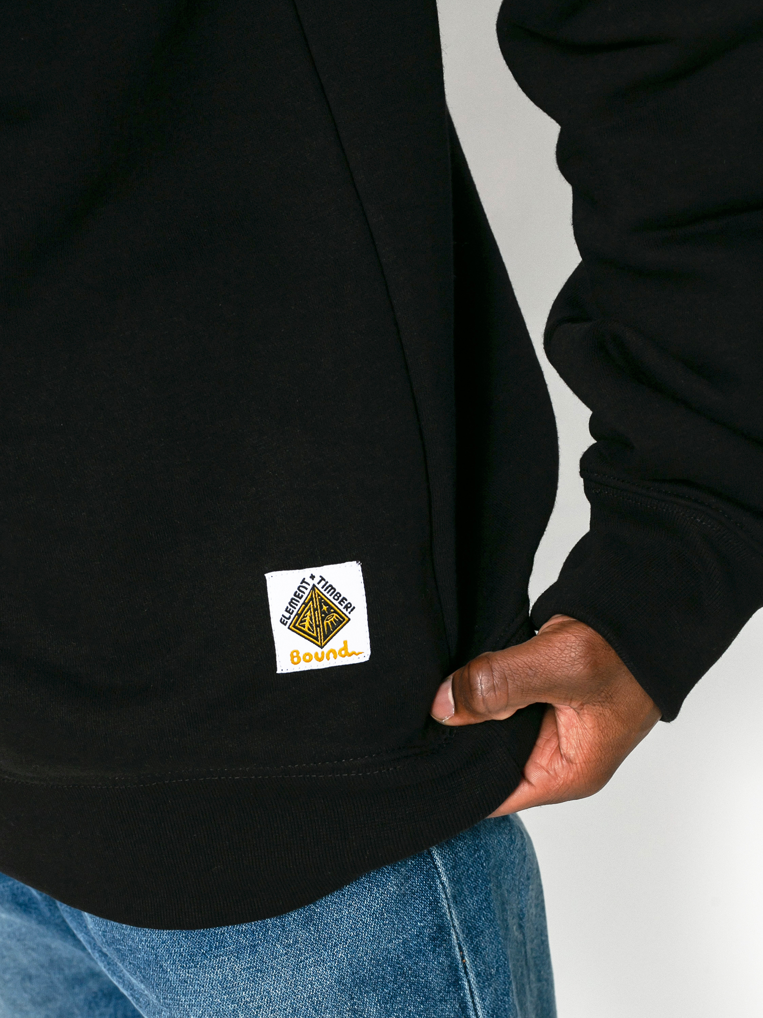 Bluza Element Rotation Crew (flint black)