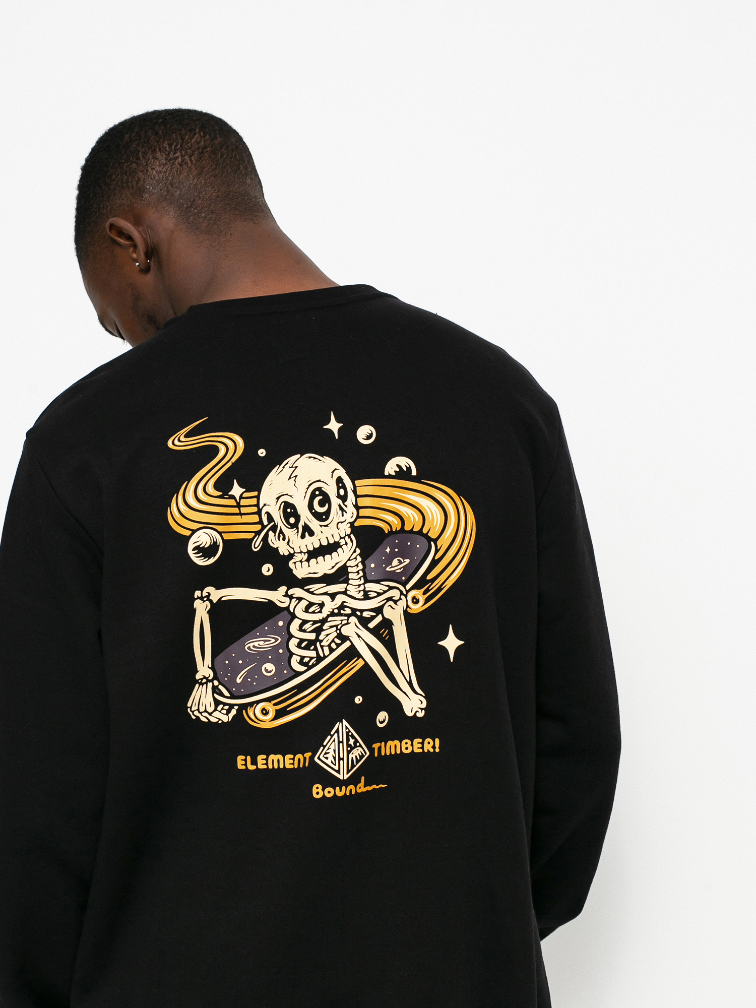 Bluza Element Transender Crew (flint black)