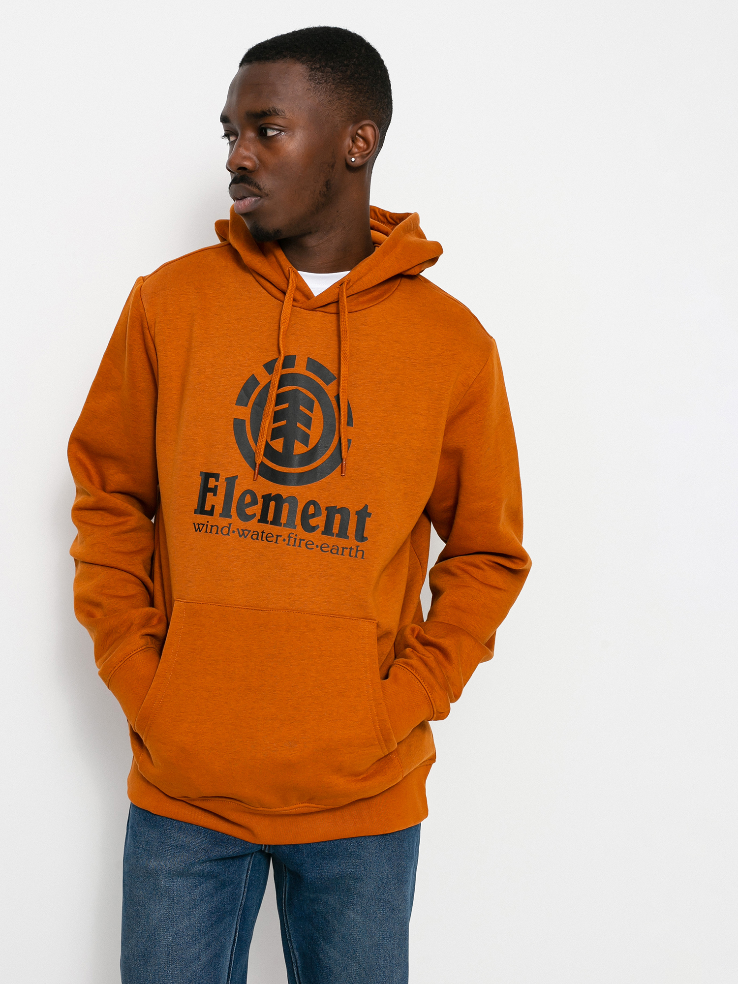 Bluza z kapturem Element Vertical HD (glazed ginger)