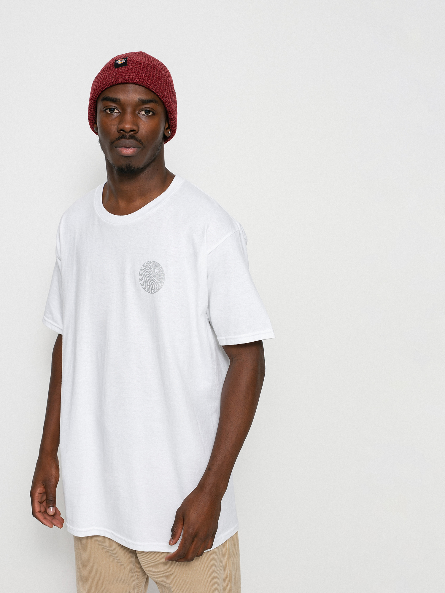 T-shirt Spitfire Skwd Clsc (white/metlc)