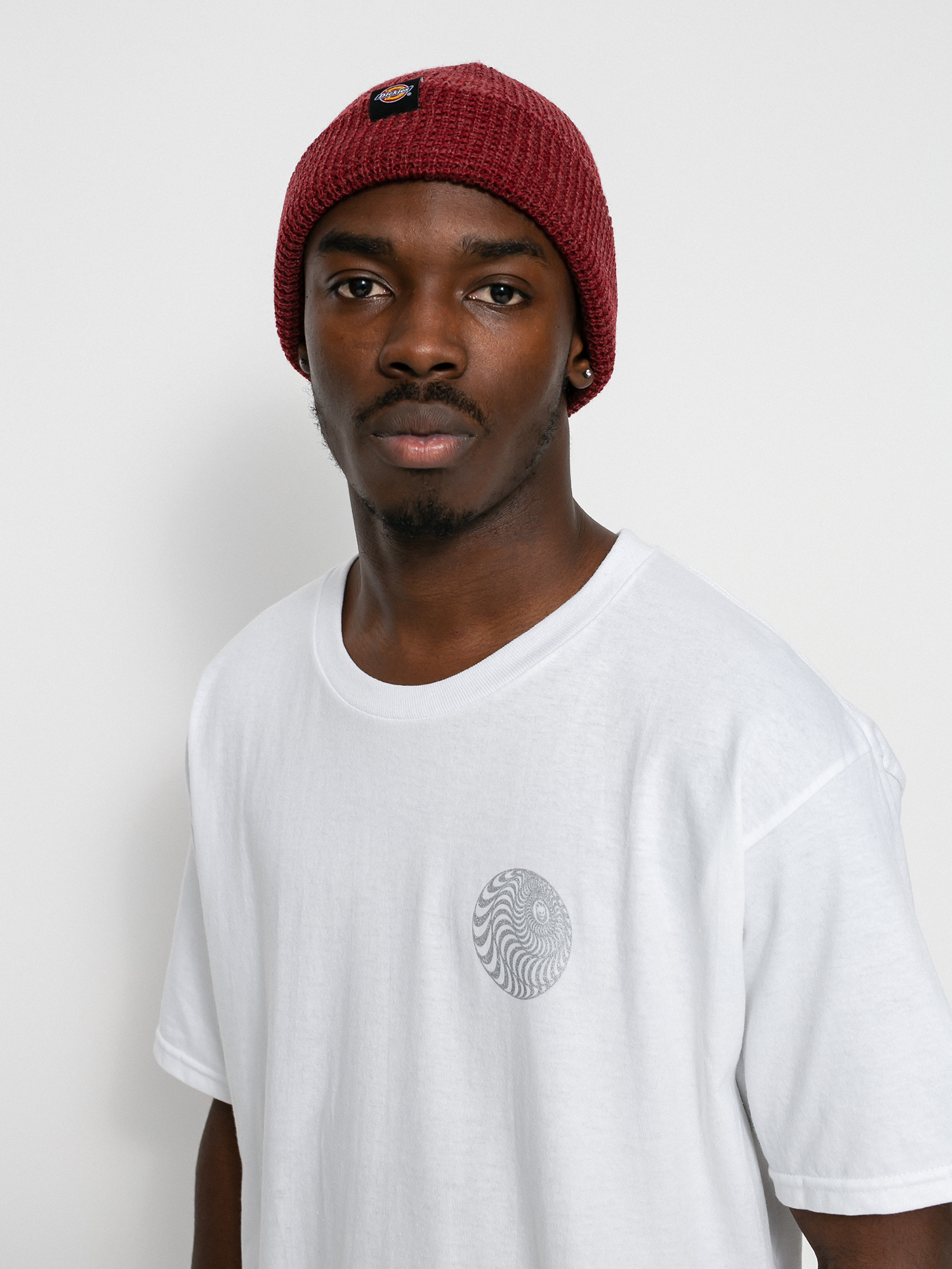 T-shirt Spitfire Skwd Clsc (white/metlc)