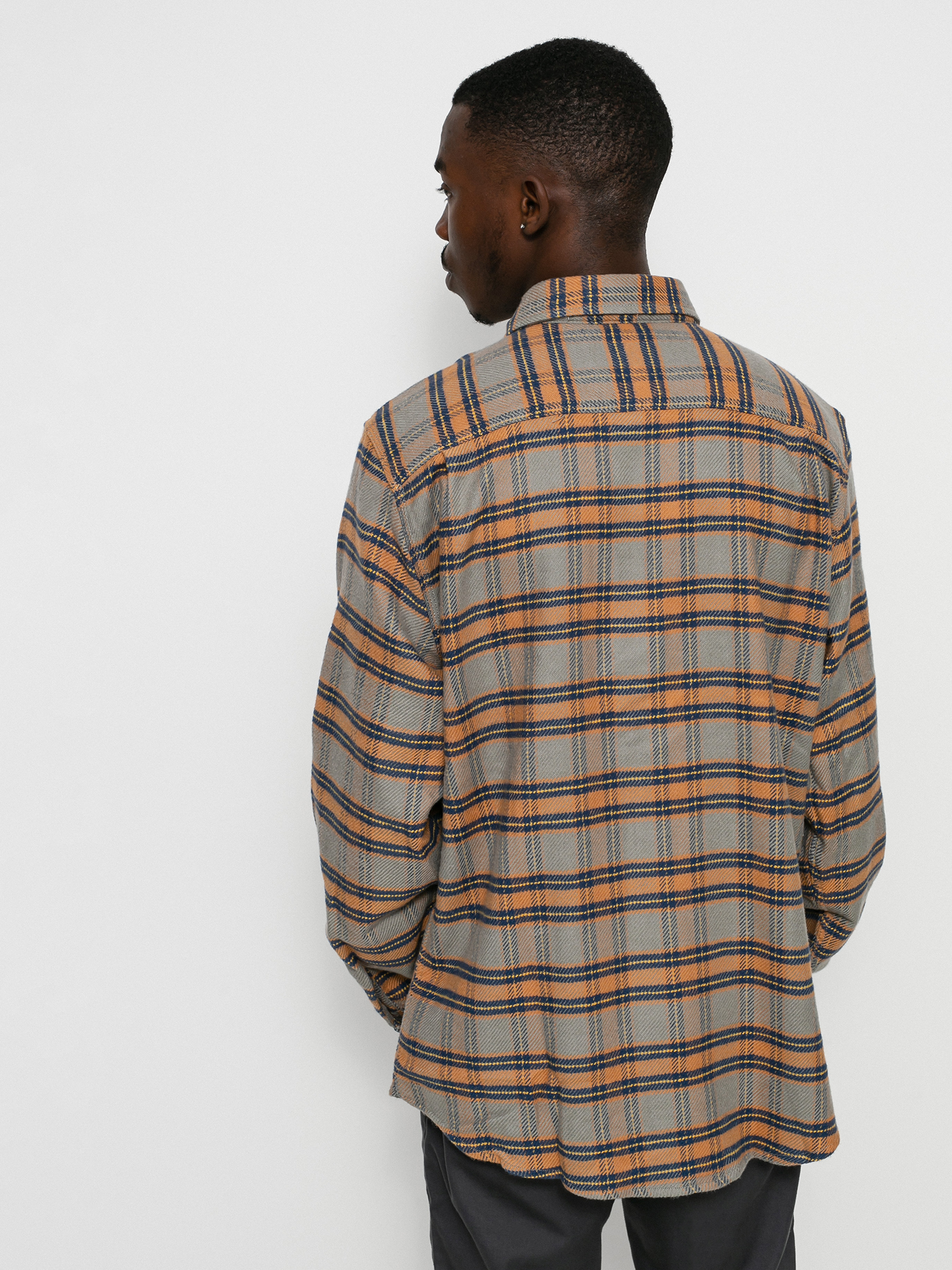 Koszula Brixton Bowery Stretch Ls (heather grey)