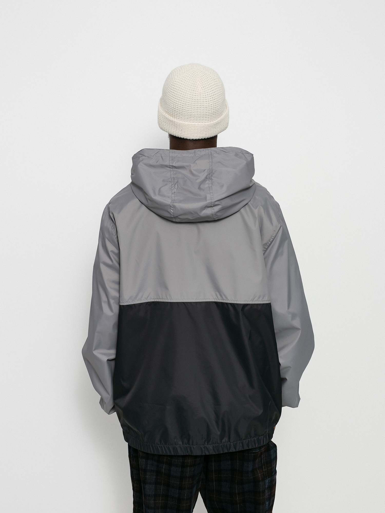 Kurtka Brixton Claxton Alton Lw Zip Hood (black/grey)