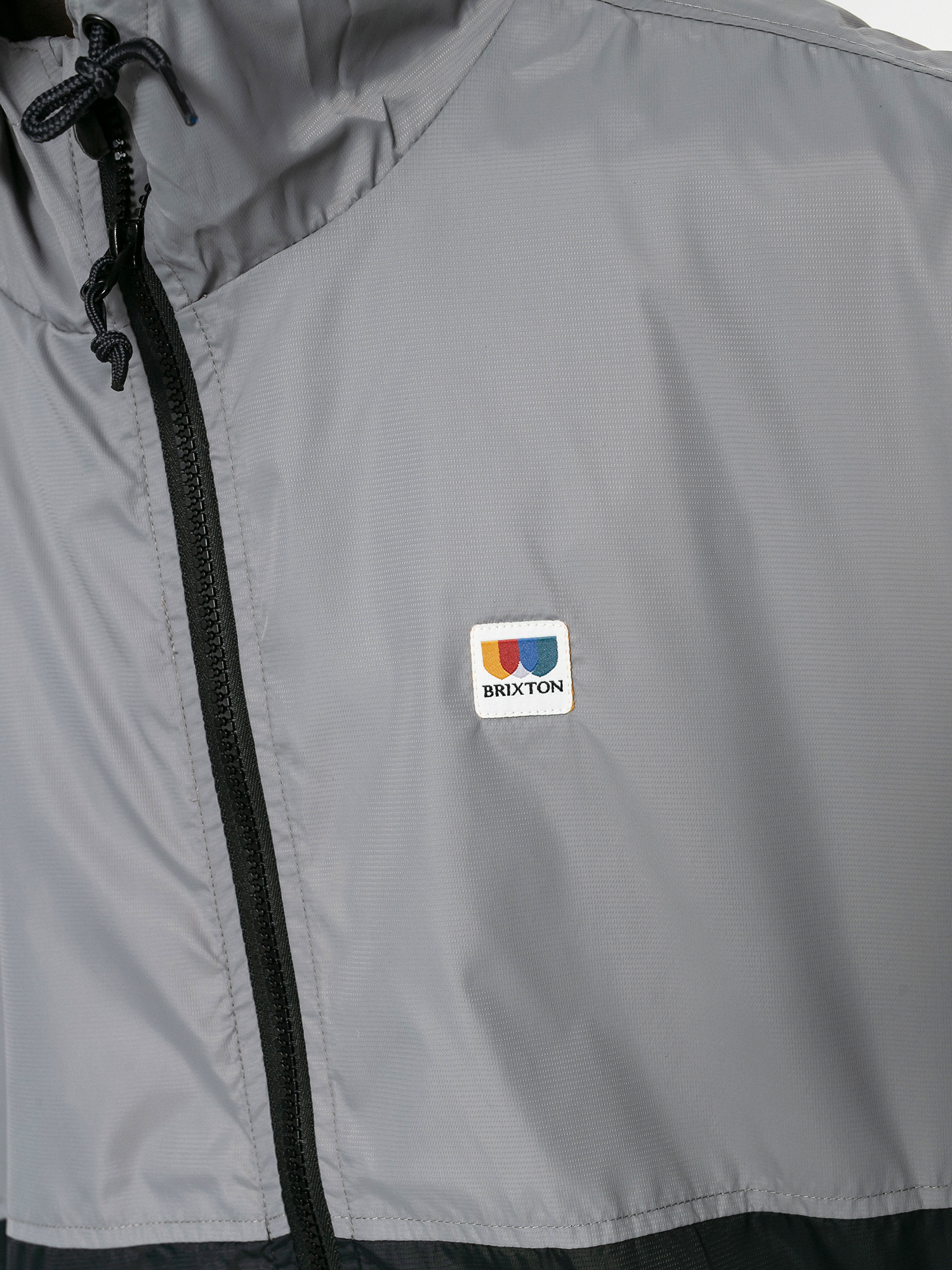 Kurtka Brixton Claxton Alton Lw Zip Hood (black/grey)