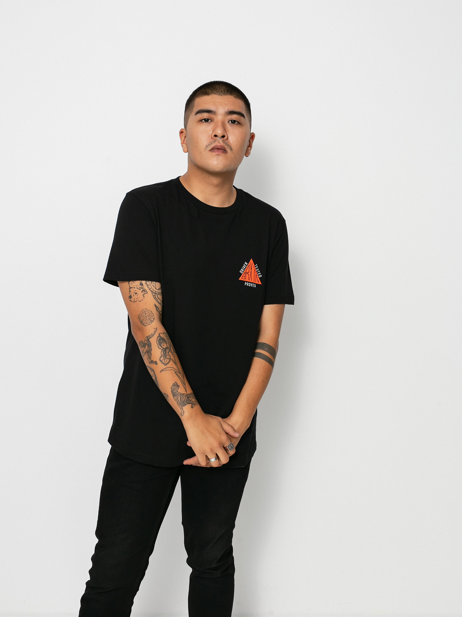 T-shirt Brixton Mason Tlrt (black)