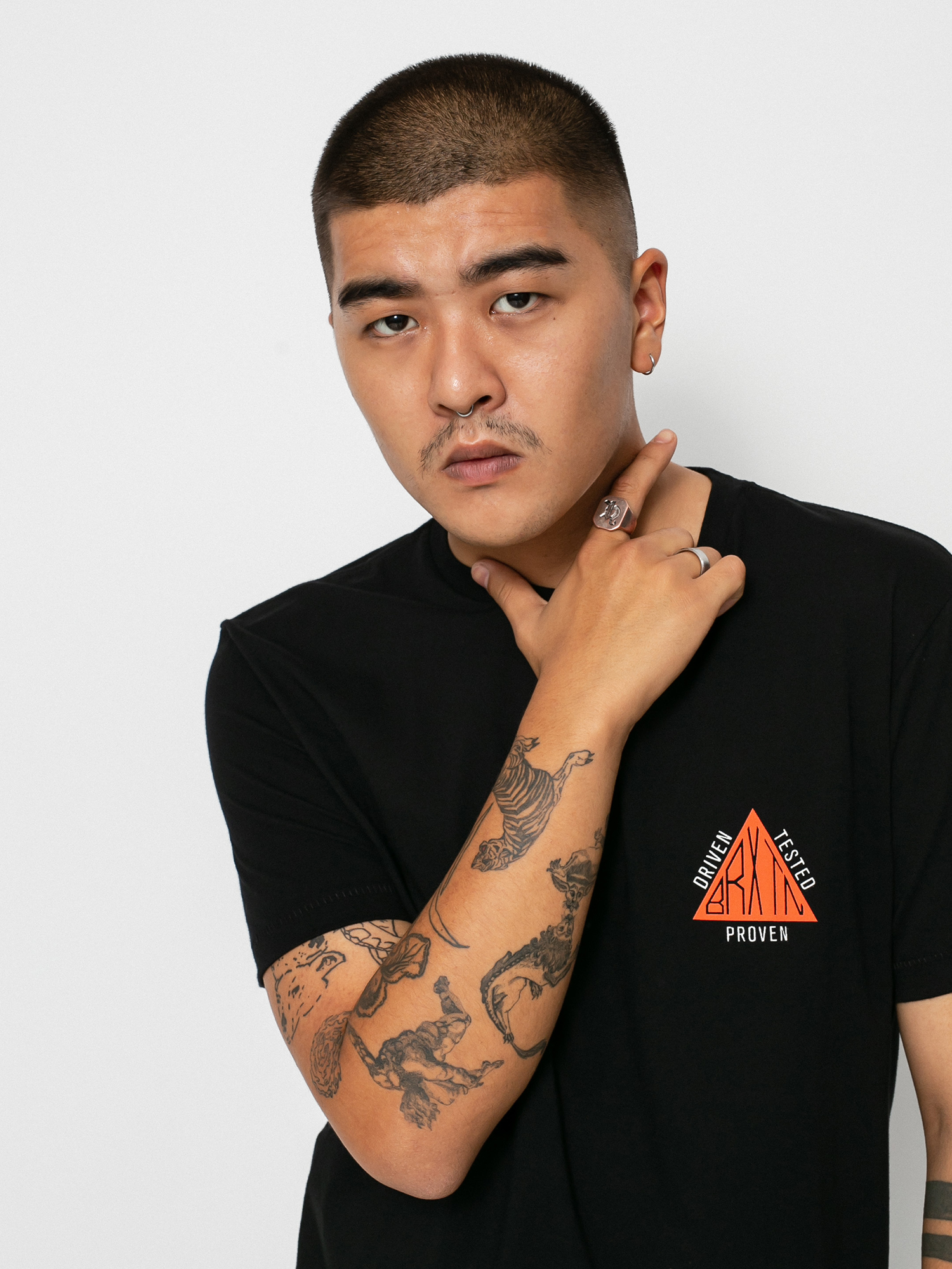 T-shirt Brixton Mason Tlrt (black)
