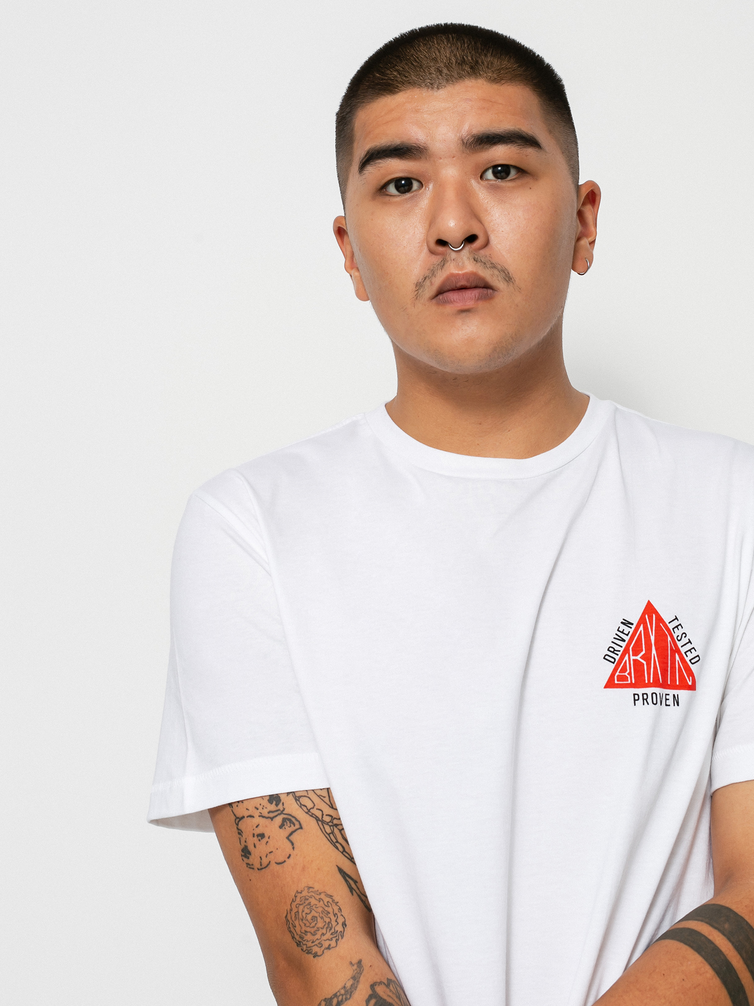 T-shirt Brixton Mason Tlrt (white)