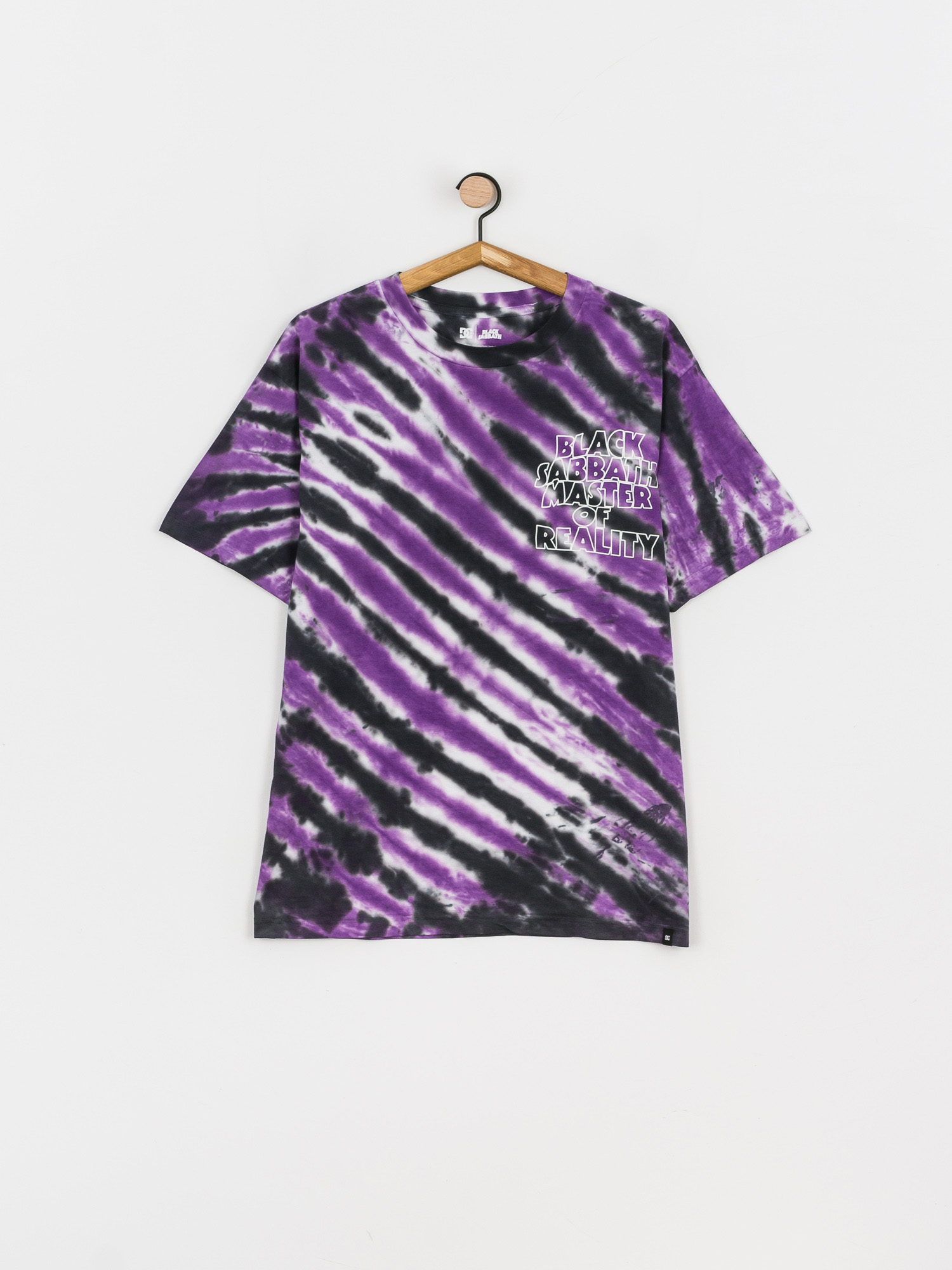 T-shirt DC X Black Sabbath Tie Dye (black/ purple tie dye)