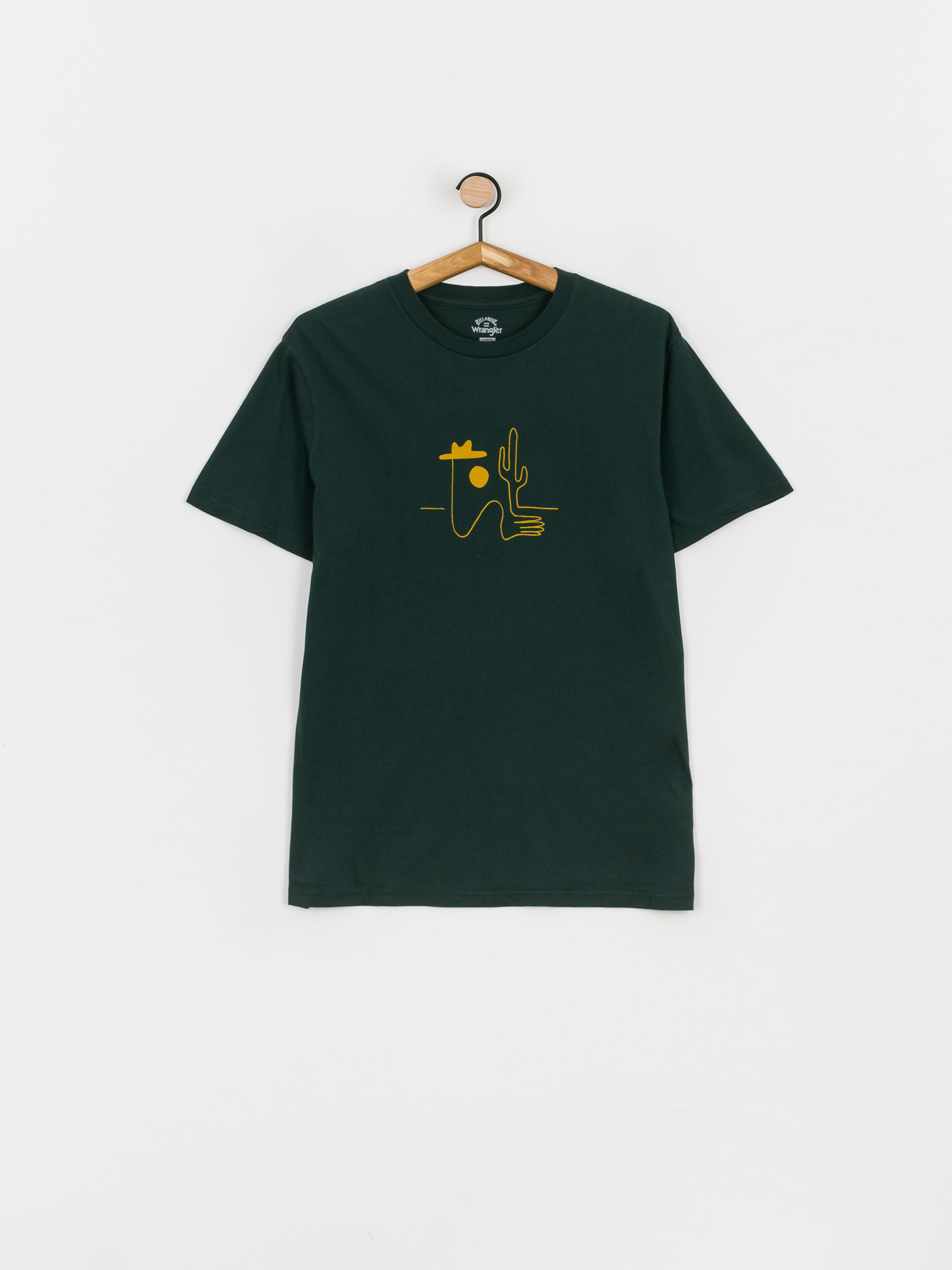 T-shirt Billabong X Wrangler Sleepwalker (bottle green)