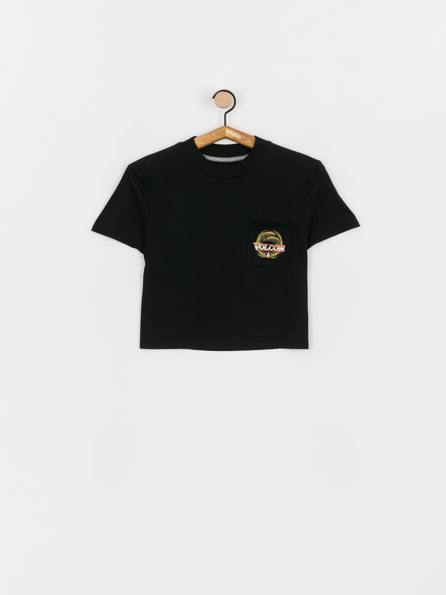 T-shirt Volcom Pocket Dial Wmn (black)