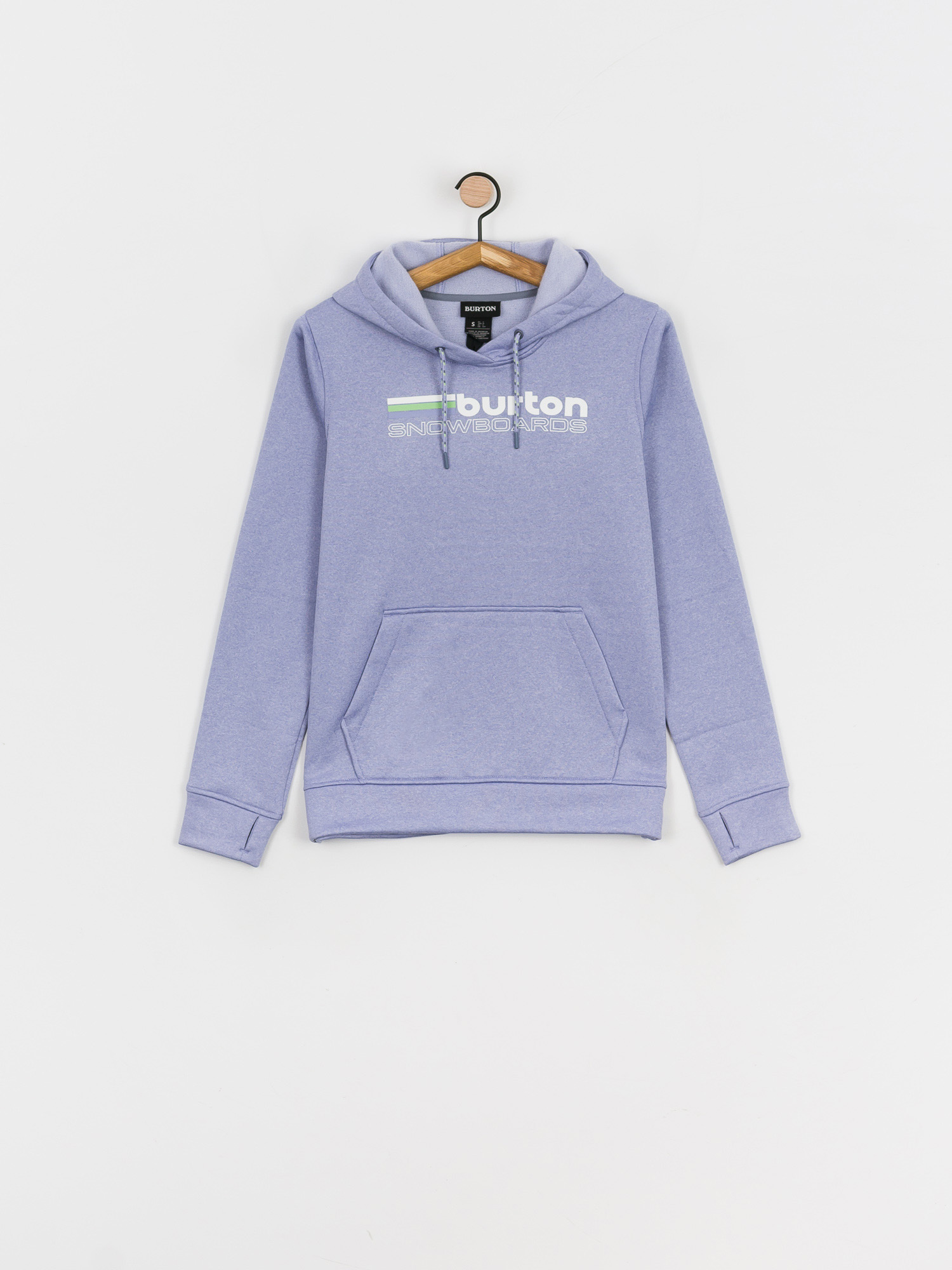 Damska Bluza z kapturem Burton Oak HD (foxglove violet heather)