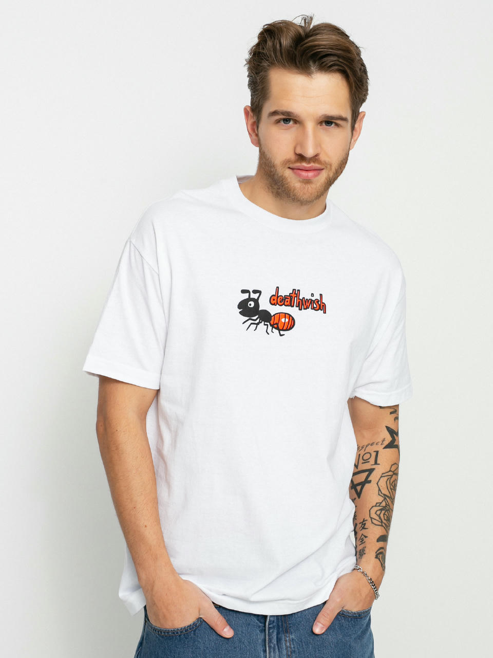 T-shirt Deathwish Fire Ant (white)