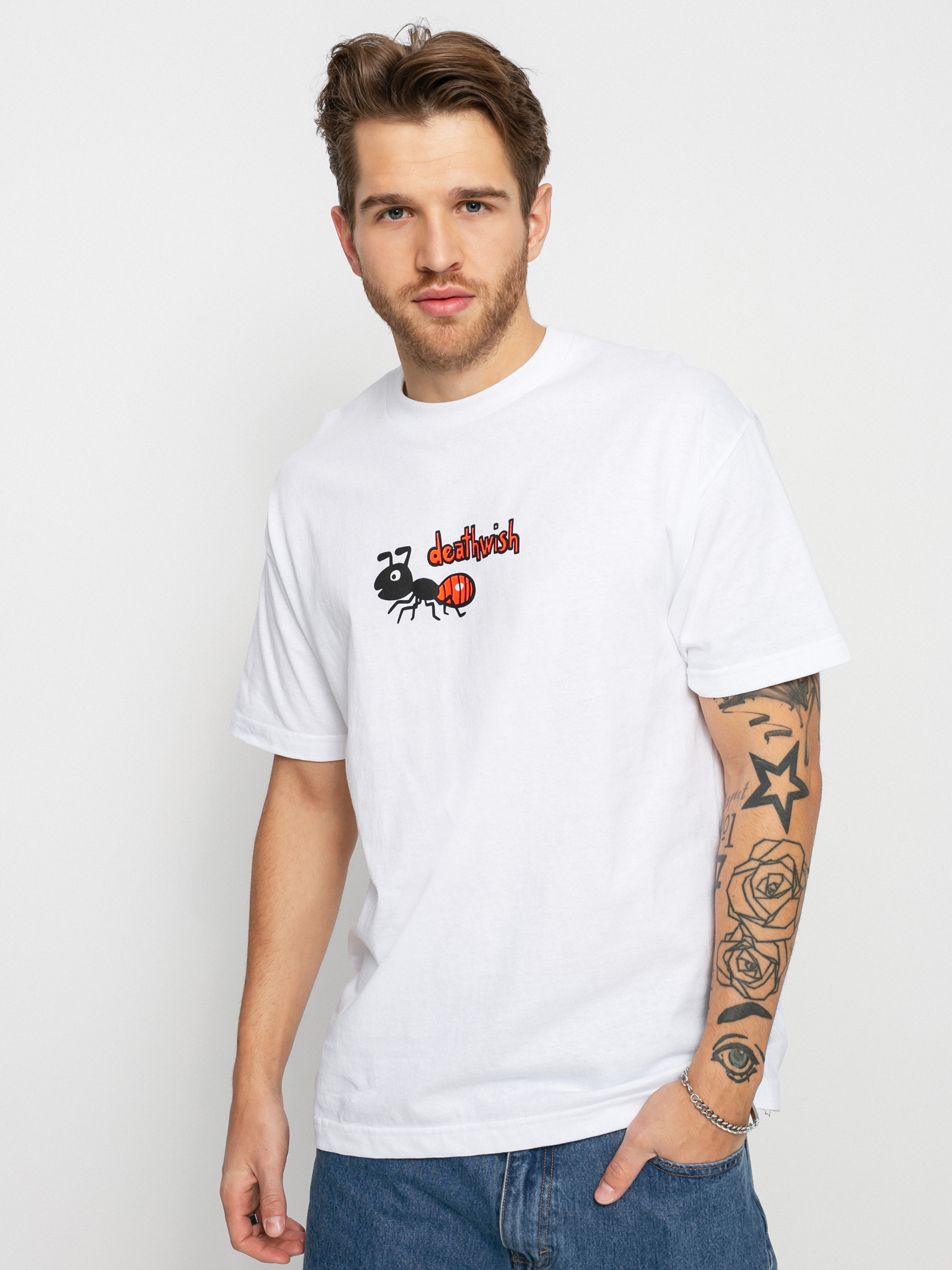T-shirt Deathwish Fire Ant (white)