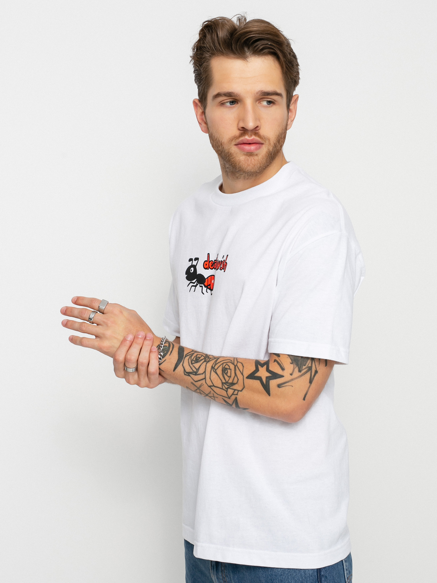 T-shirt Deathwish Fire Ant (white)