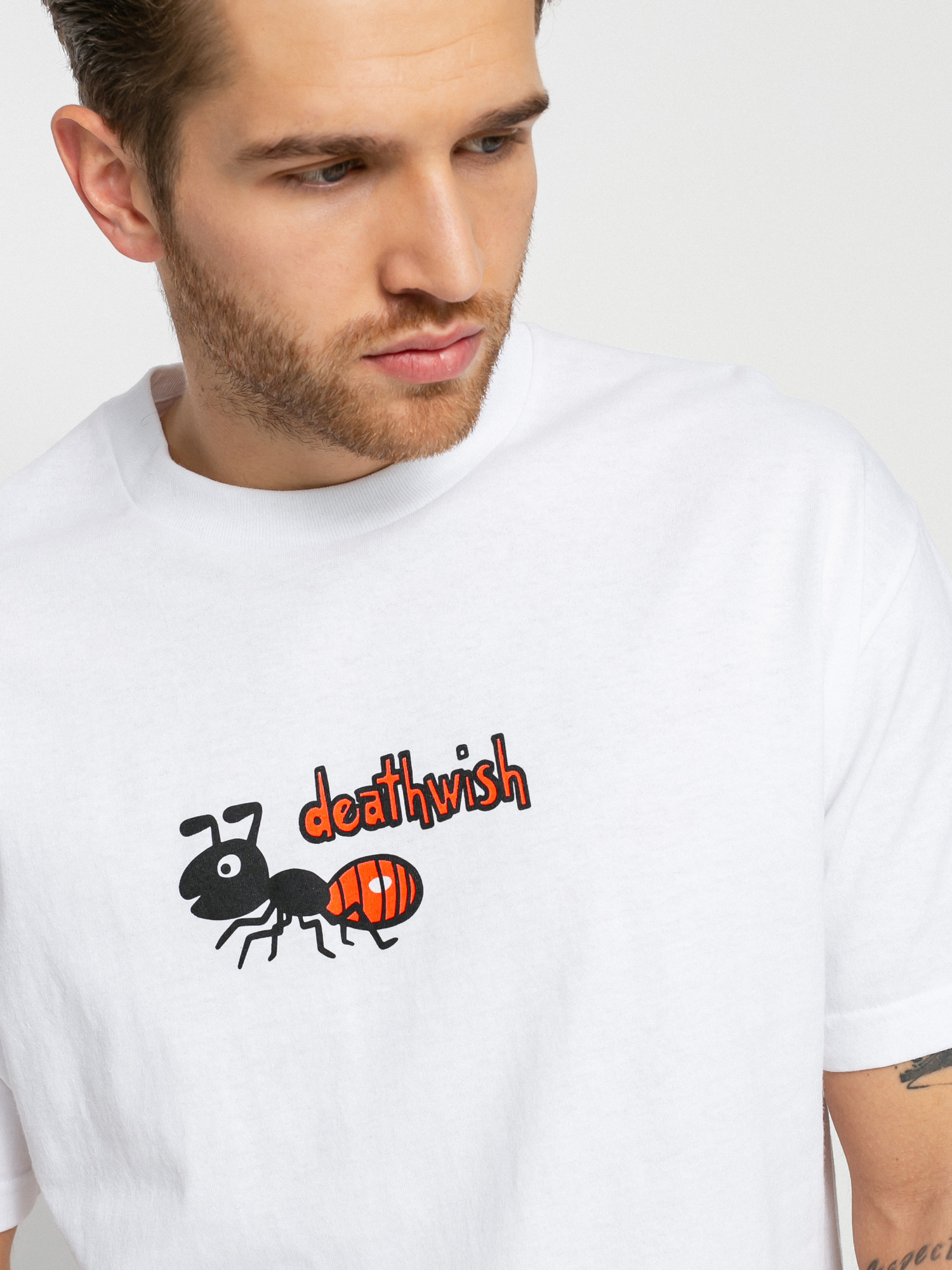T-shirt Deathwish Fire Ant (white)