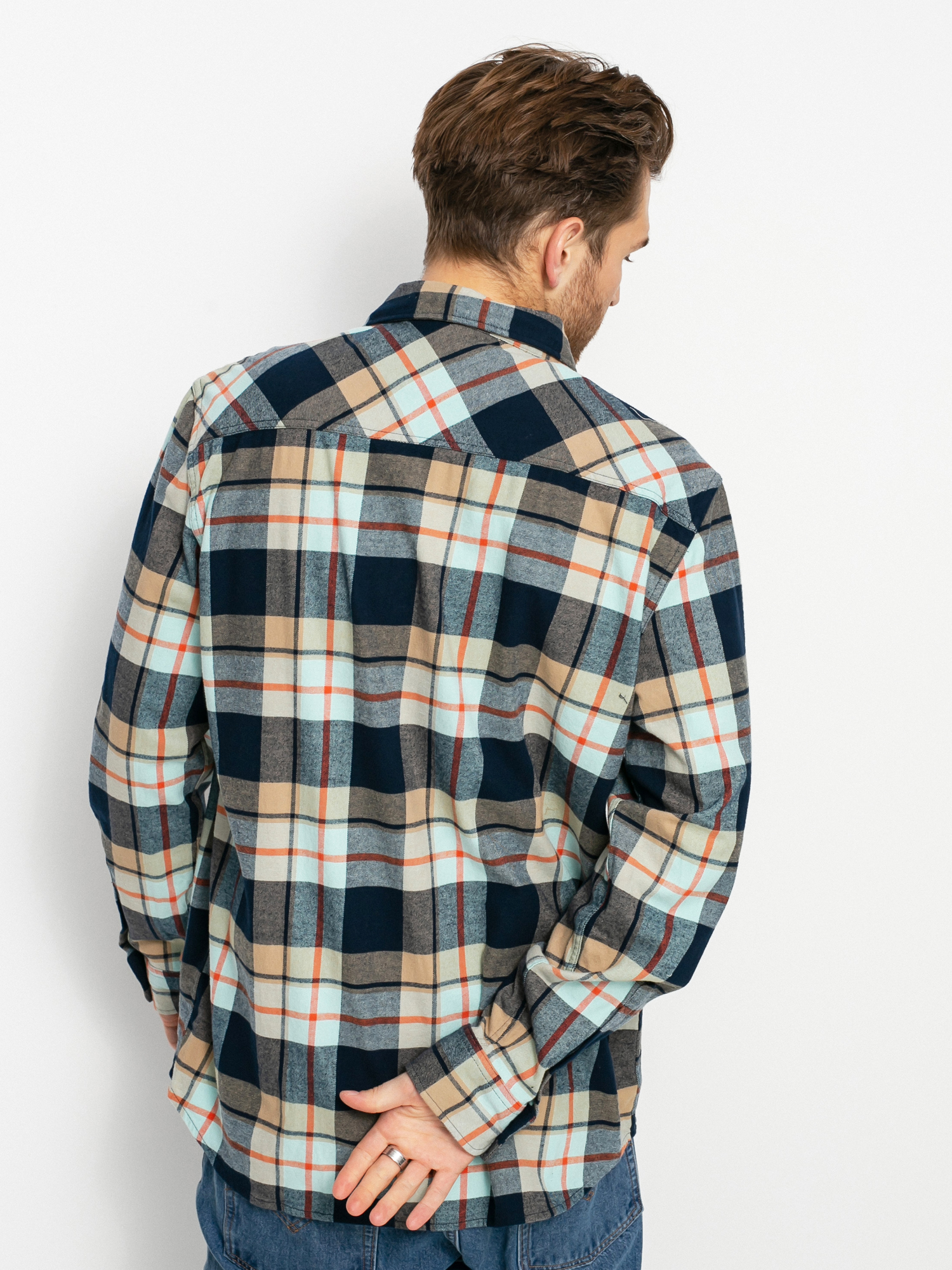 Koszula Quiksilver Draymen Stretch (blue light draymen)