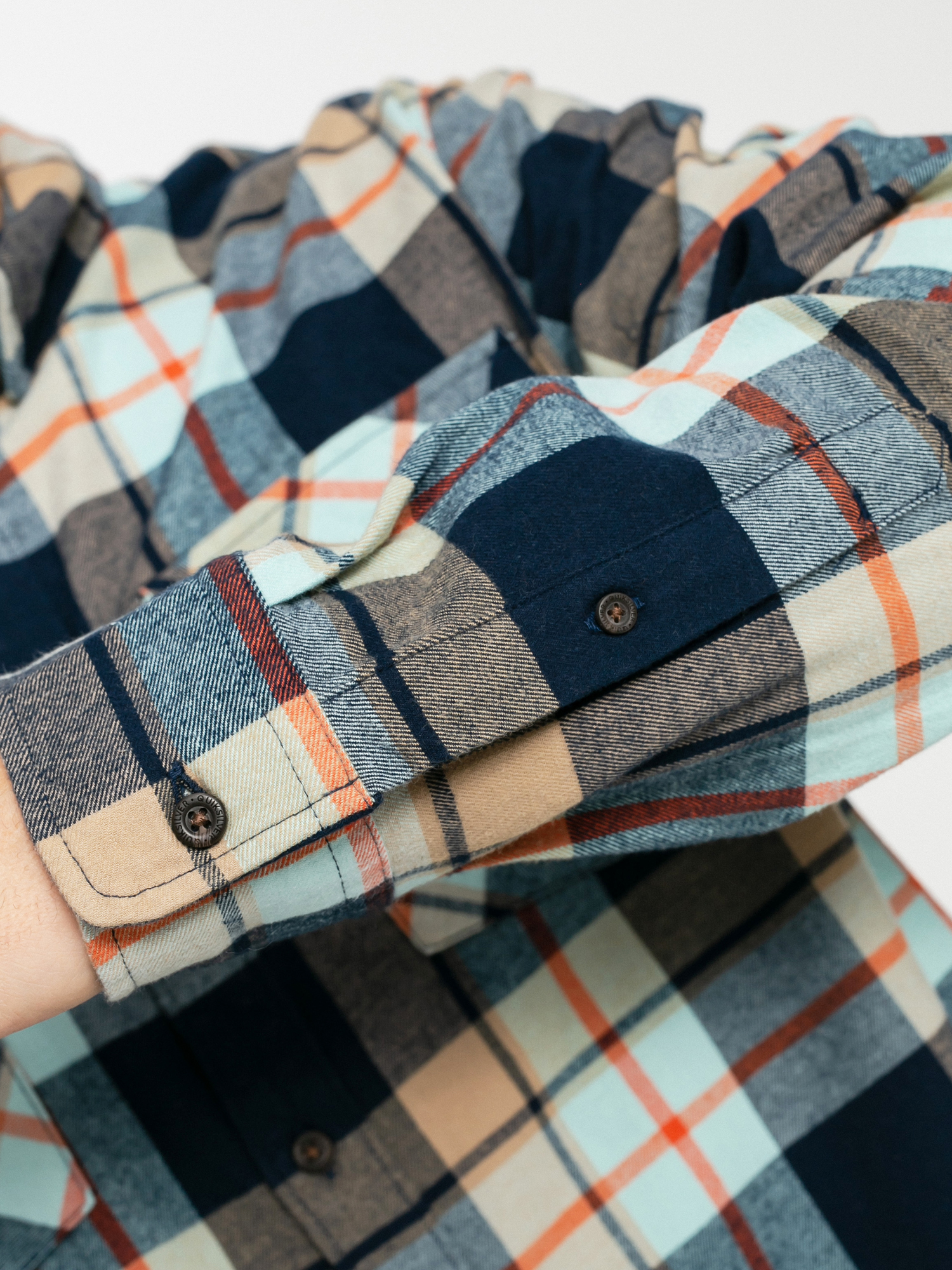 Koszula Quiksilver Draymen Stretch (blue light draymen)