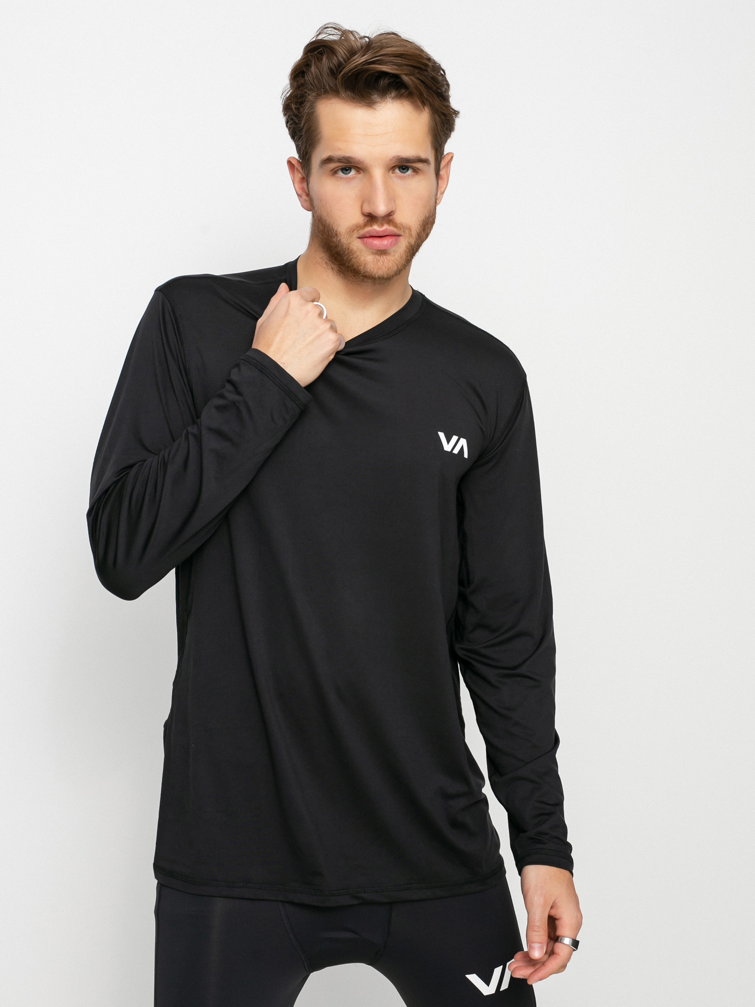 Longsleeve RVCA Sport Vent Lycra (black)
